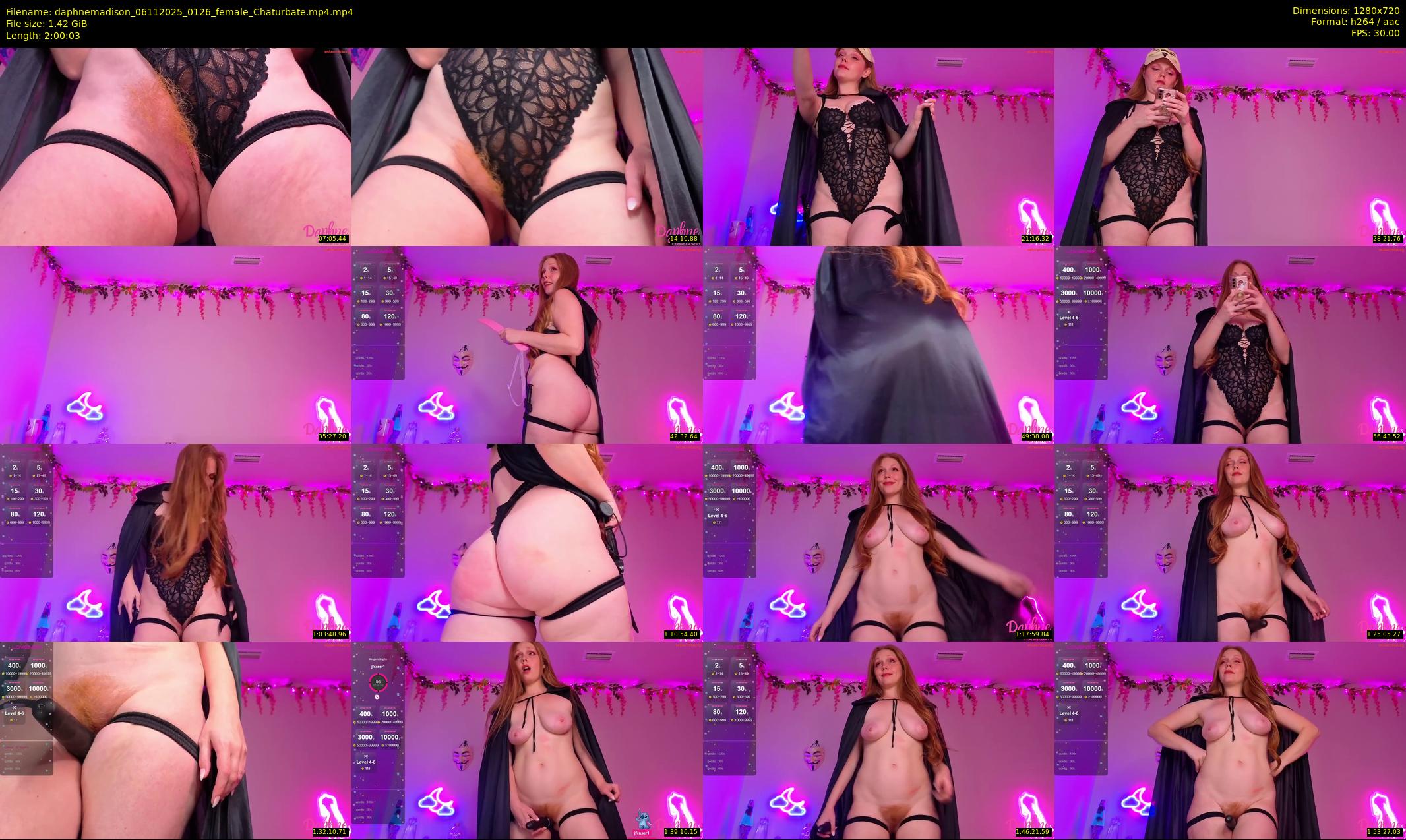 daphnemadison — 121 minute Chaturbate couple cam show recording, 720p, Nov 6, 2025