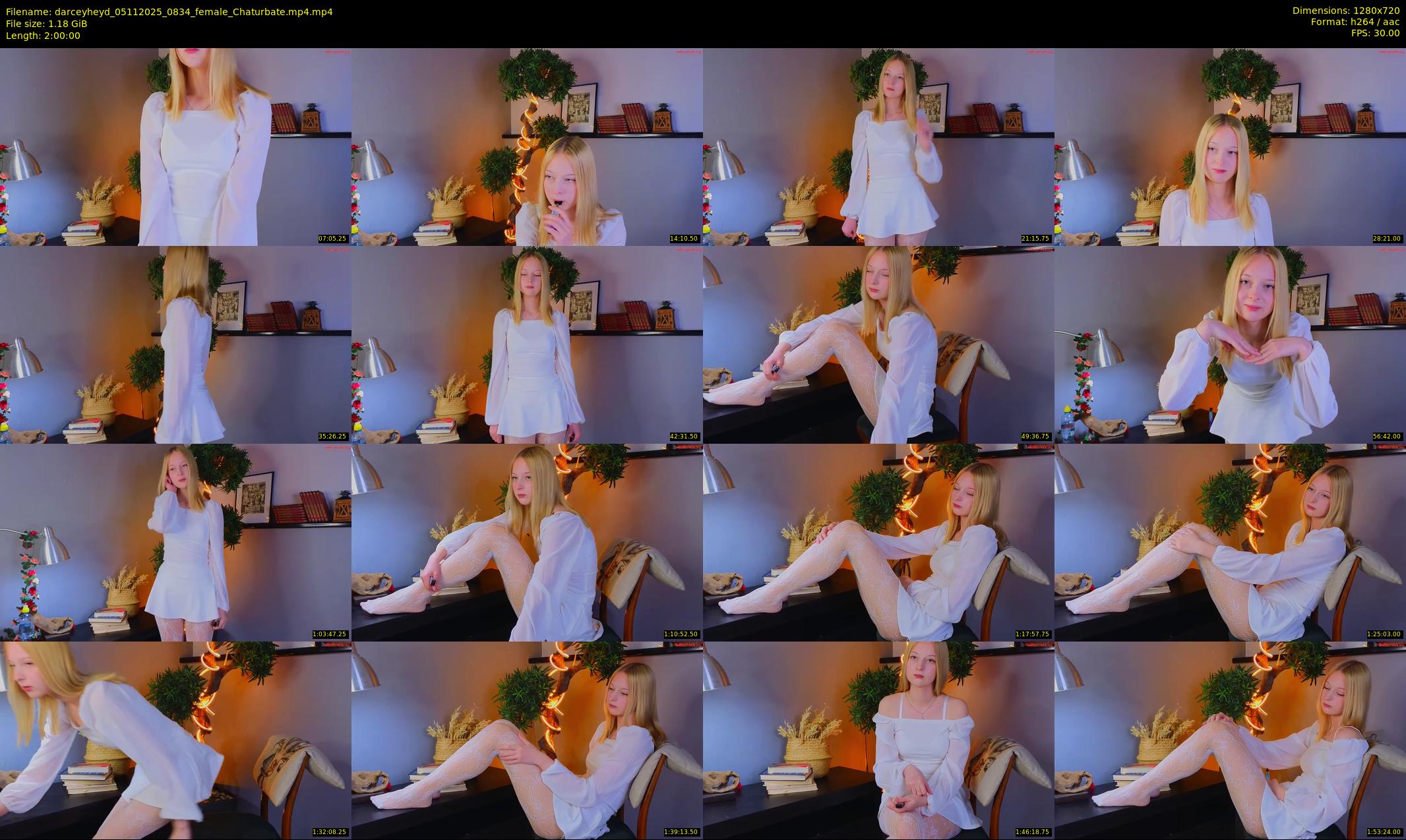 darceyheyd — 120 minute Chaturbate female cam show recording, 720p, Nov 5, 2025