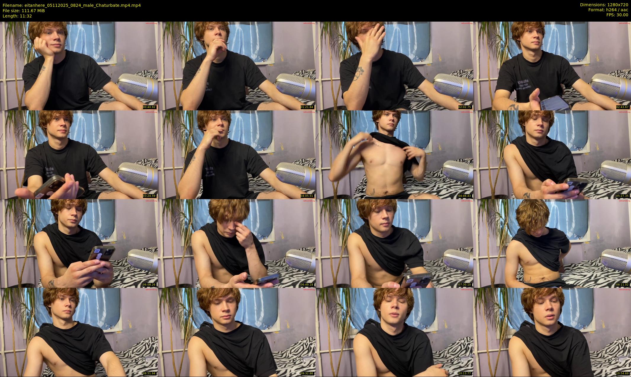 eitanhere — 12 minute Chaturbate male cam show recording, 720p, Nov 5, 2025