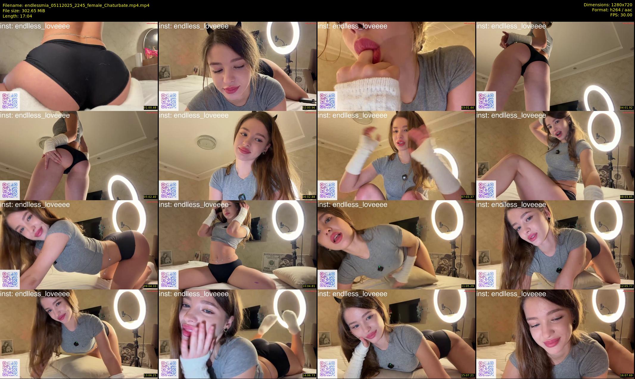 endlessmia — 18 minute Chaturbate female cam show recording, 720p, Nov 5, 2025