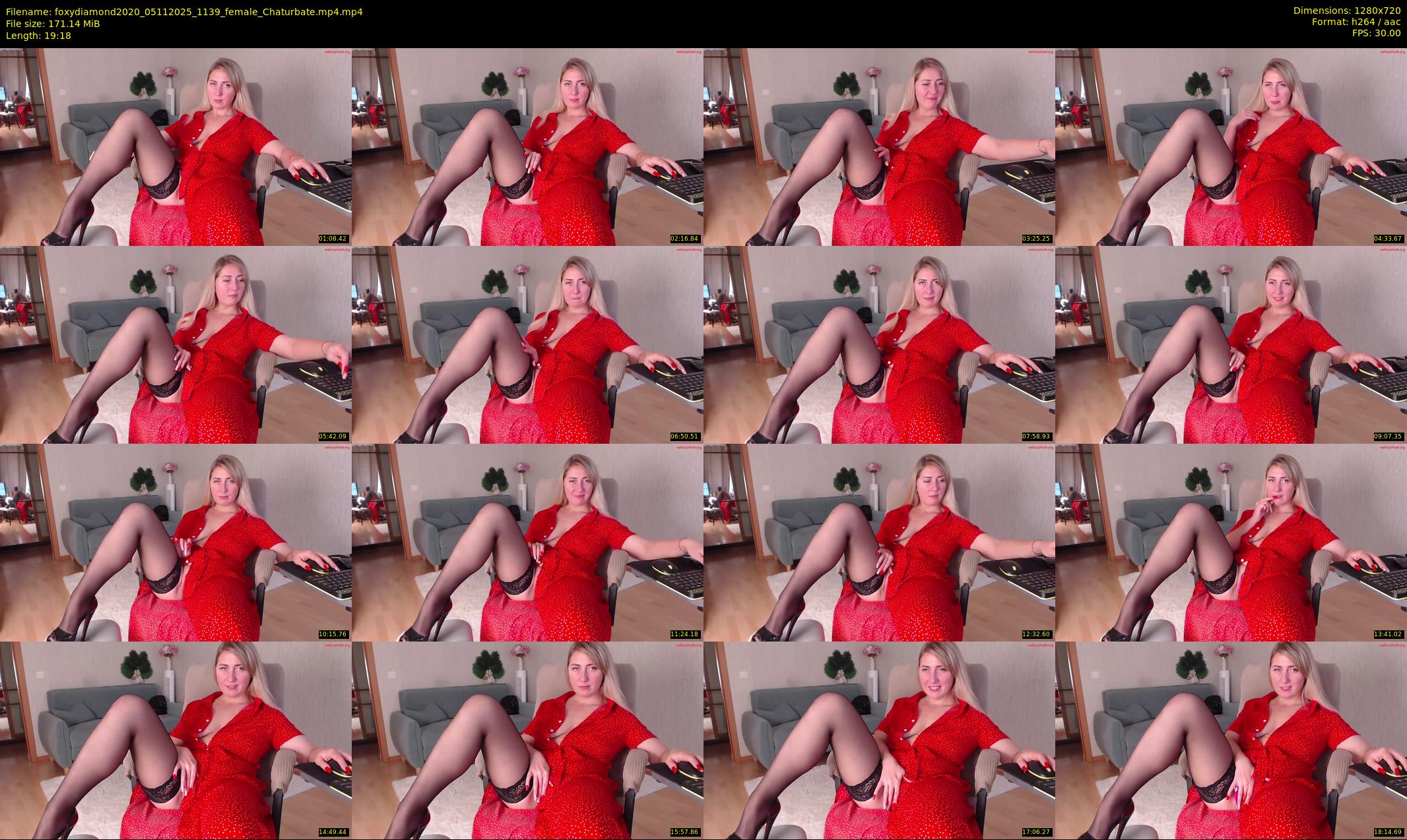 foxydiamond2020 — 20 minute Chaturbate female cam show recording, 720p, Nov 5, 2025