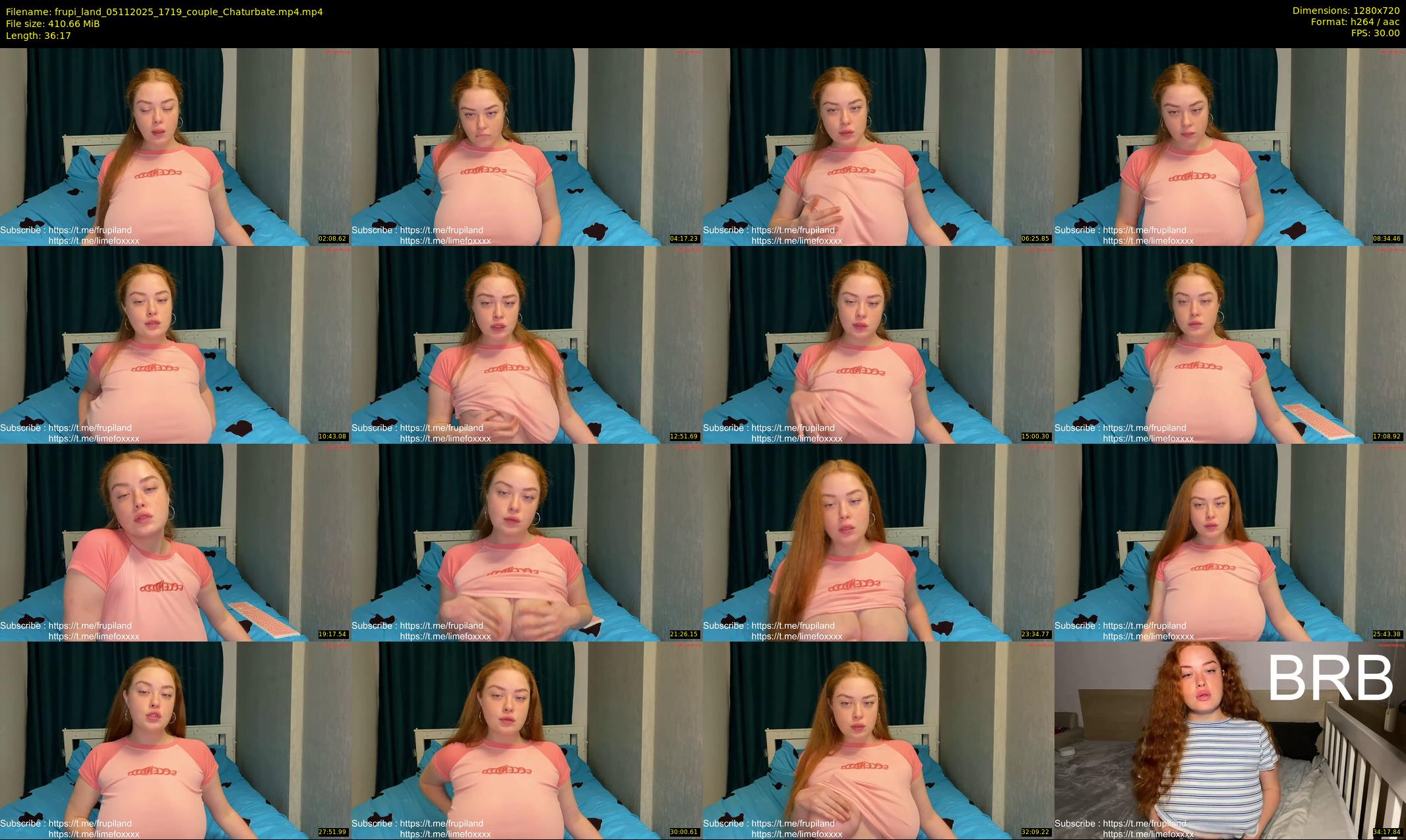 frupi_land — 37 minute Chaturbate couple cam show recording, 720p, Nov 5, 2025