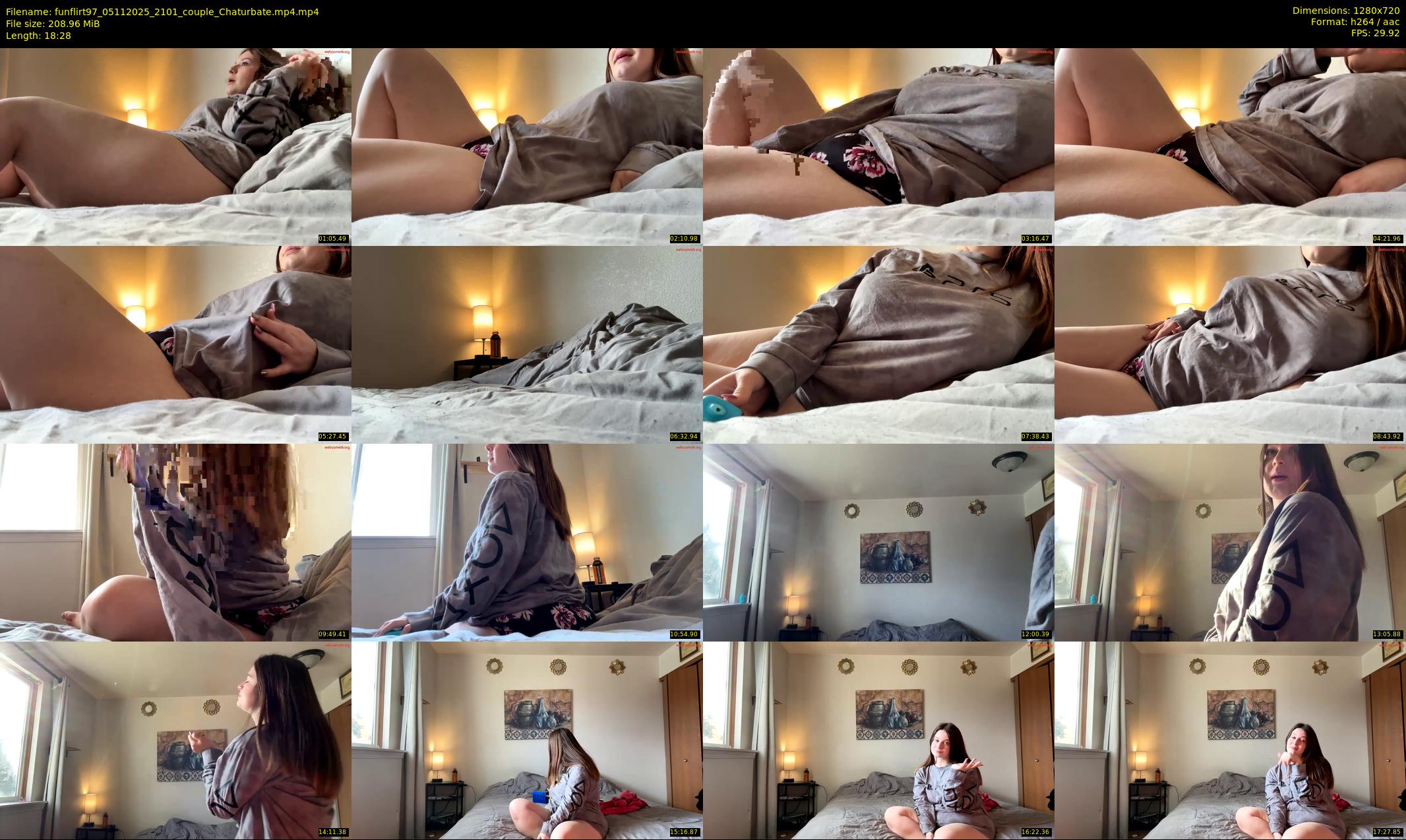funflirt97 — 19 minute Chaturbate female cam show recording, 720p, Nov 5, 2025