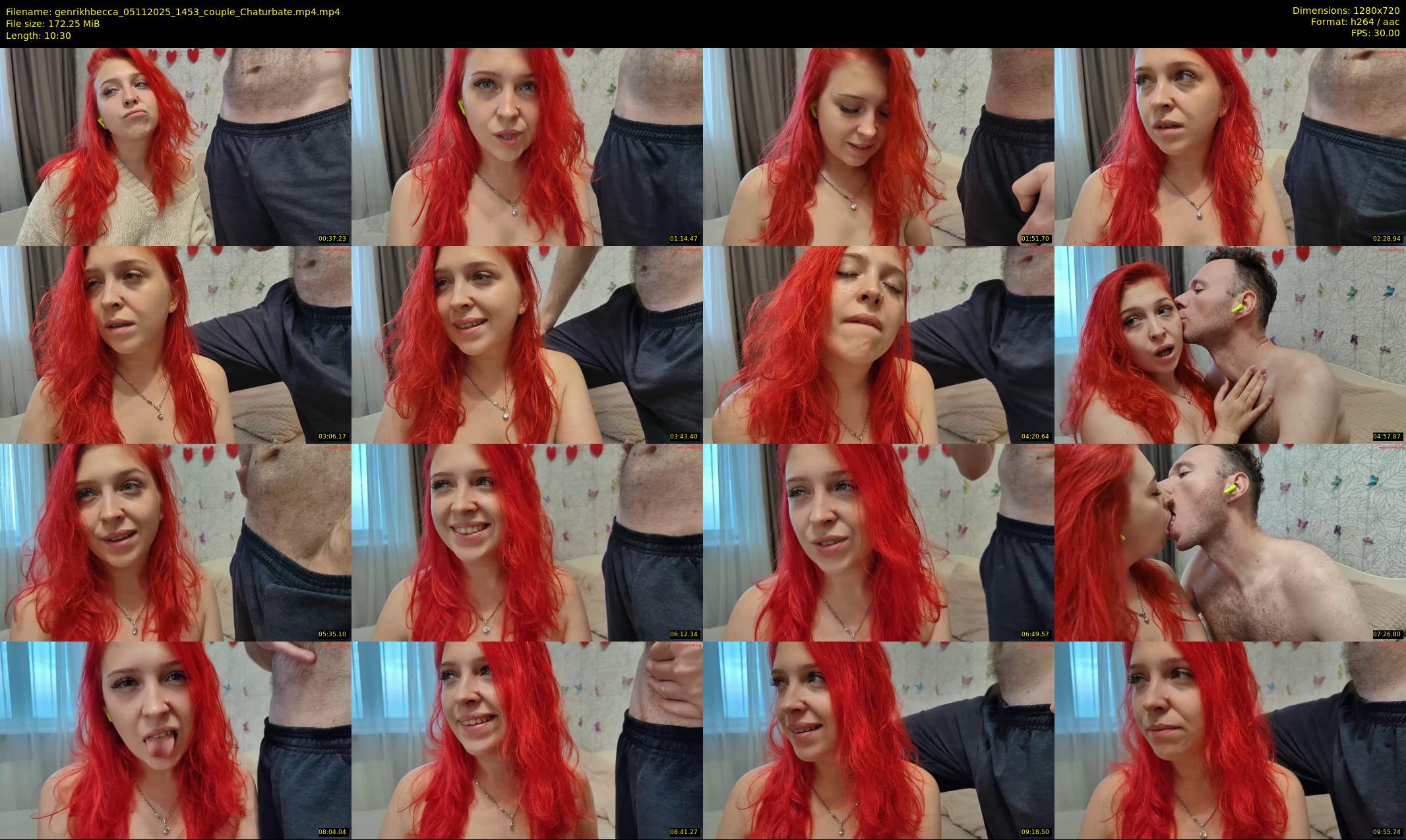 genrikhbecca — 11 minute Chaturbate couple cam show recording, 720p, Nov 5, 2025