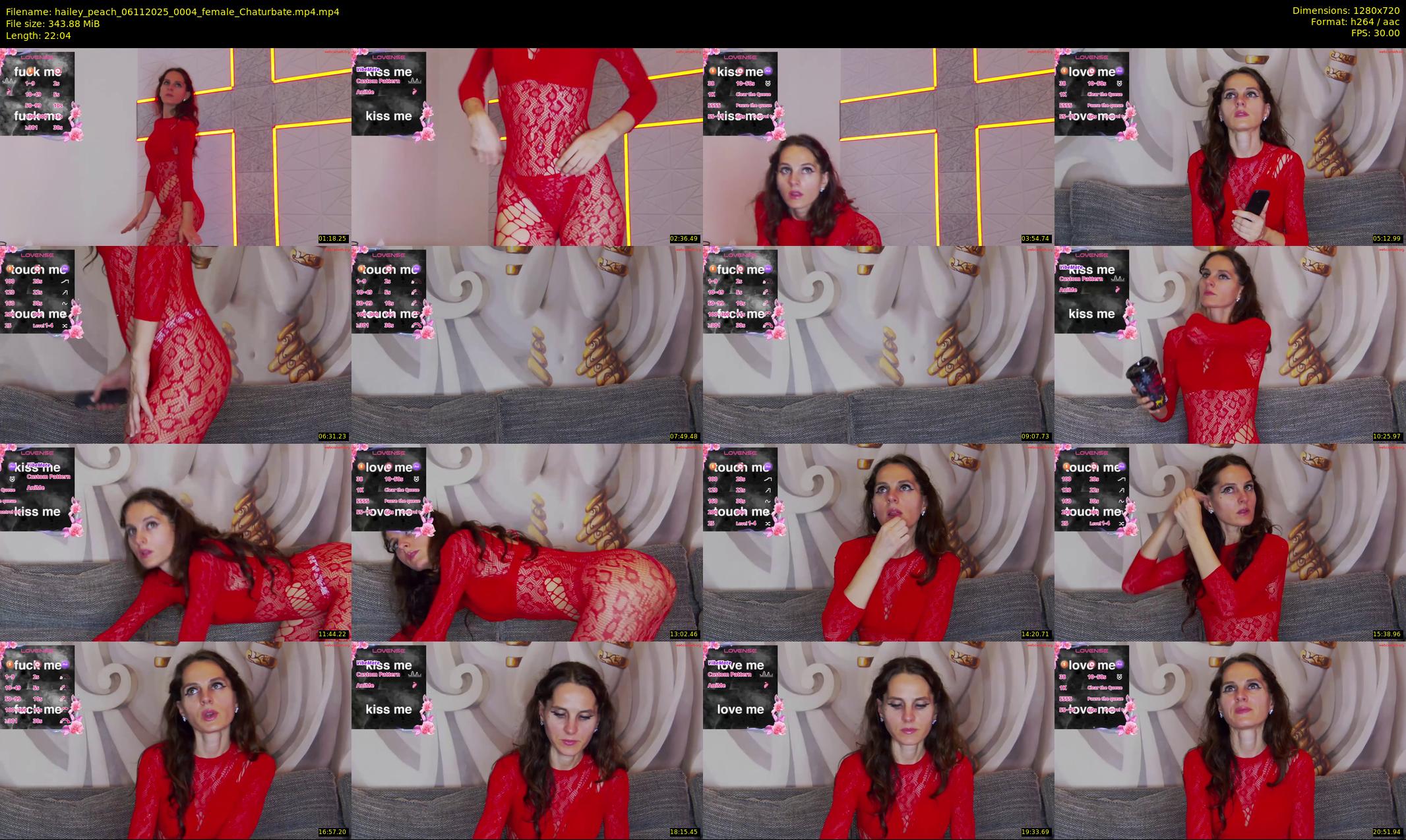 hailey_peach — 23 minute Chaturbate female cam show recording, 720p, Nov 6, 2025