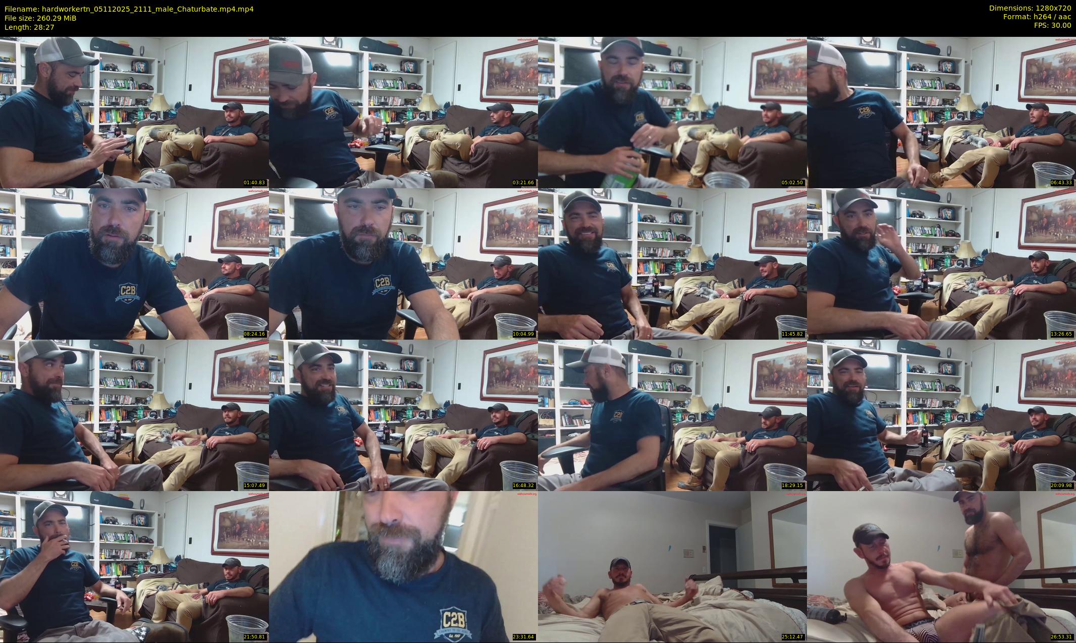 hardworkertn — 29 minute Chaturbate male cam show recording, 720p, Nov 5, 2025