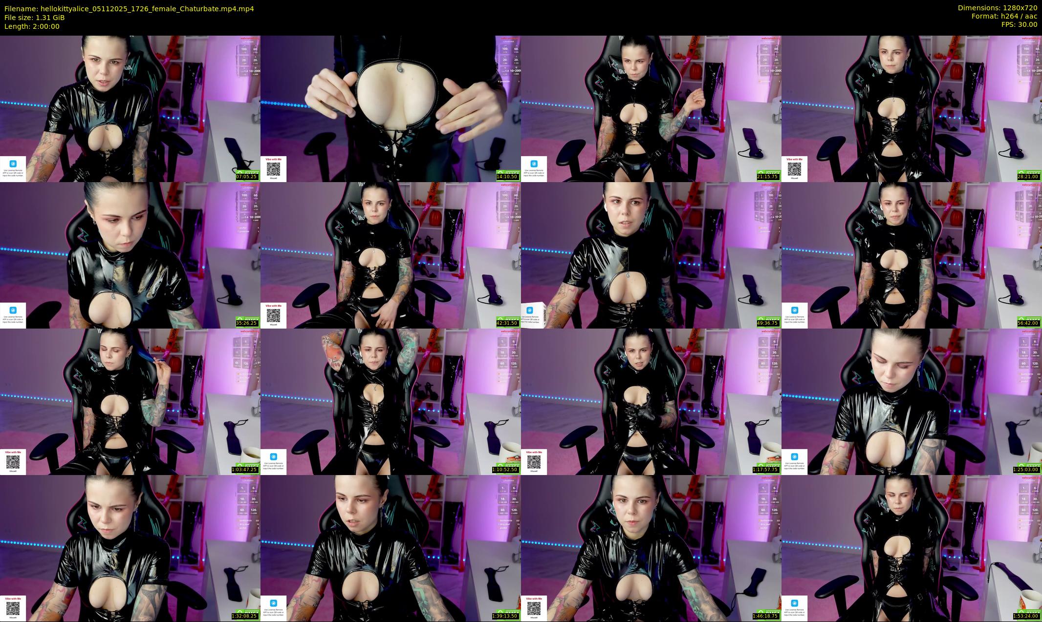 hellokittyalice — 120 minute Chaturbate female cam show recording, 720p, Nov 5, 2025