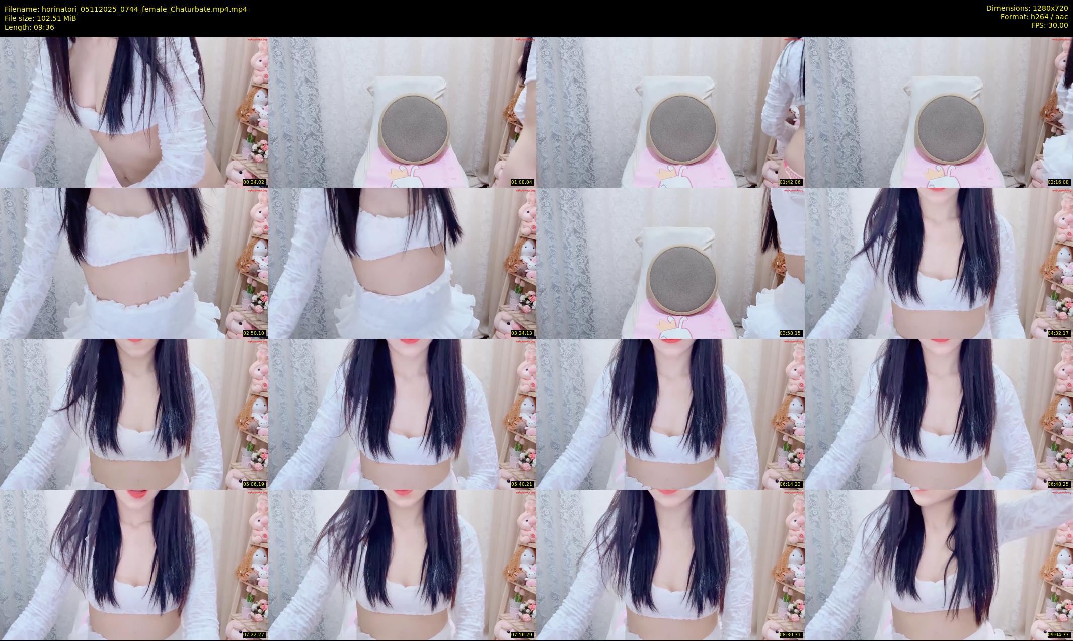 horinatori — 10 minute Chaturbate female cam show recording, 720p, Nov 5, 2025