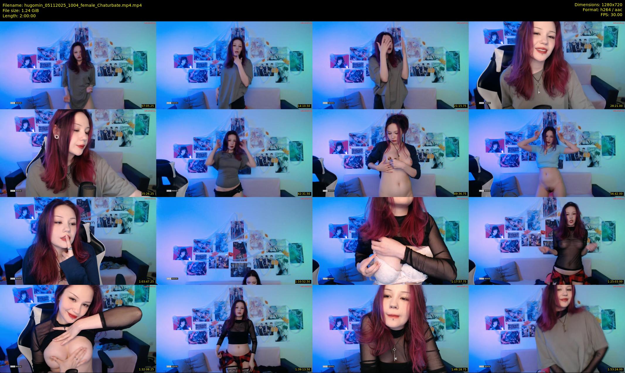 hugomin — 120 minute Chaturbate female cam show recording, 720p, Nov 5, 2025