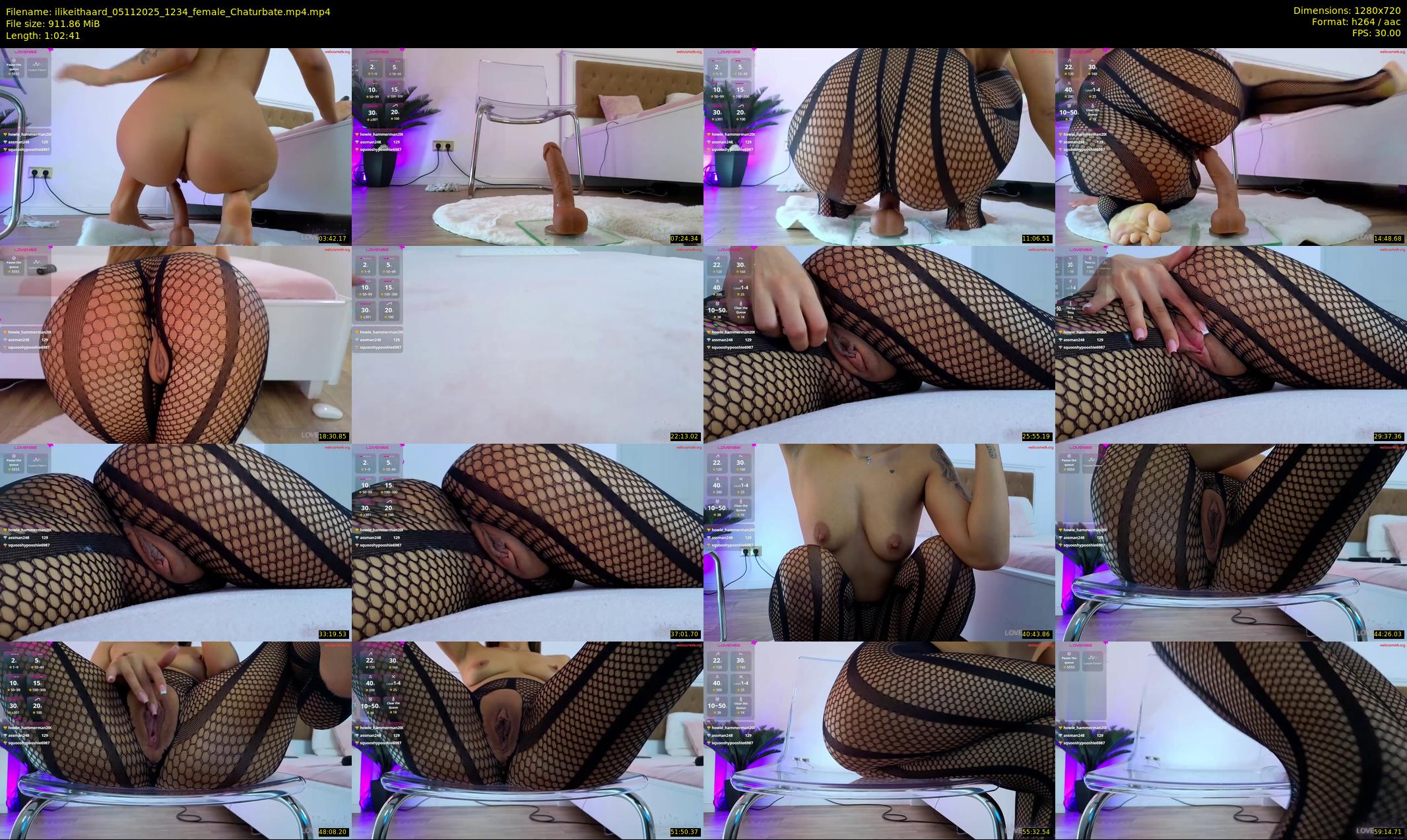 ilikeithaard — 63 minute Chaturbate female cam show recording, 720p, Nov 5, 2025