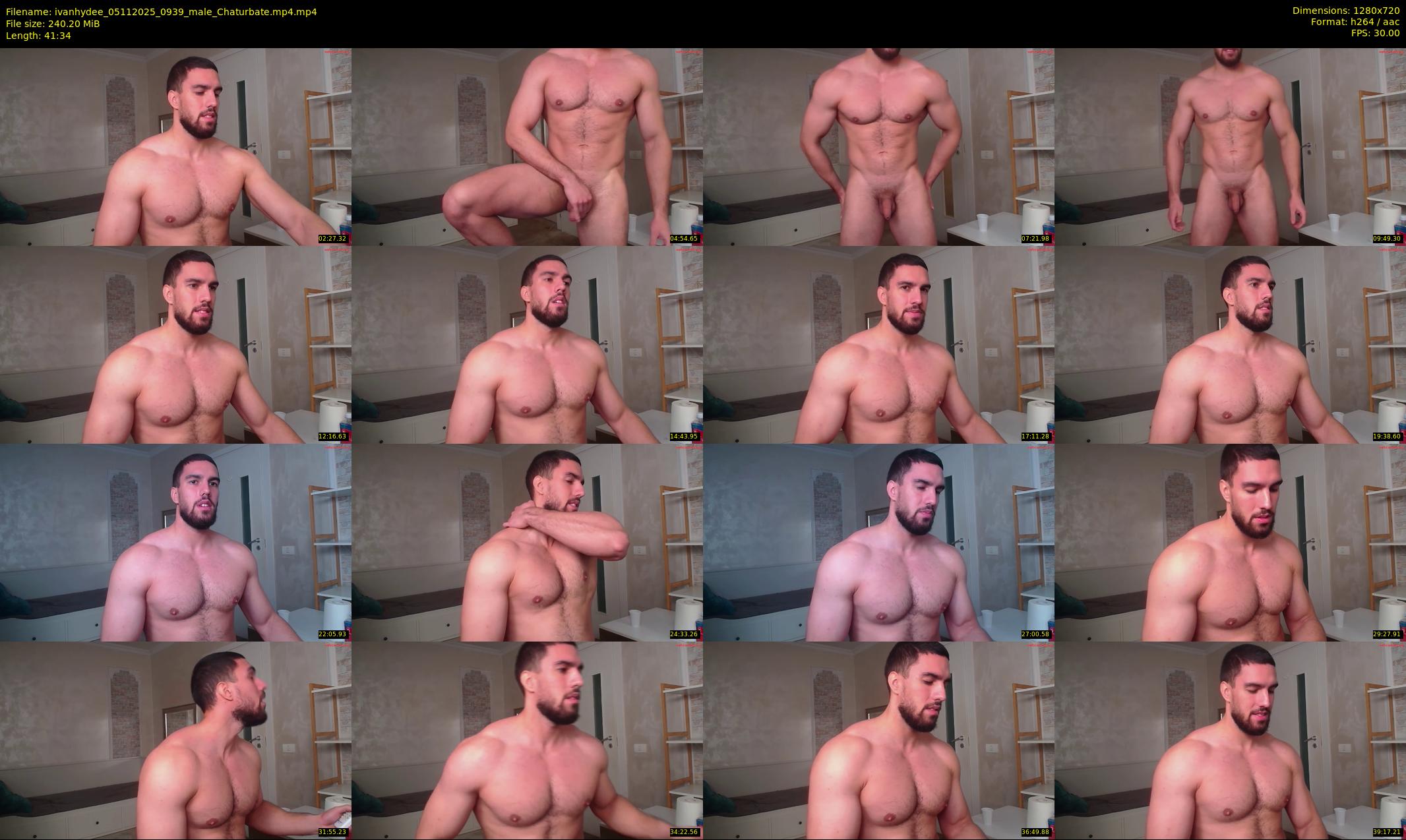 ivanhydee — 42 minute Chaturbate male cam show recording, 720p, Nov 5, 2025