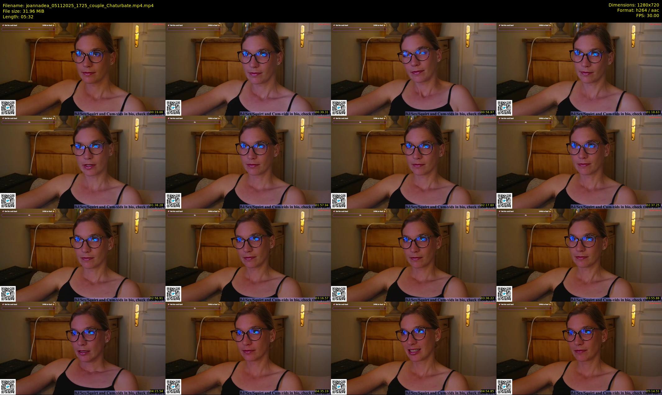 joannadea — 6 minute Chaturbate female cam show recording, 720p, Nov 5, 2025