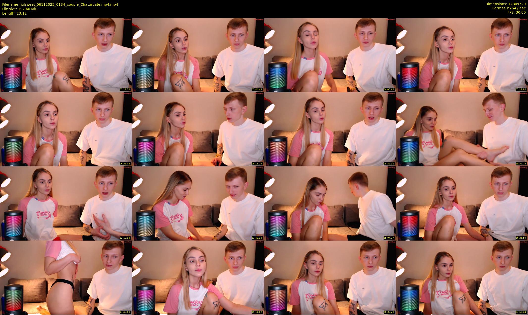 julsweet — 24 minute Chaturbate male cam show recording, 720p, Nov 6, 2025