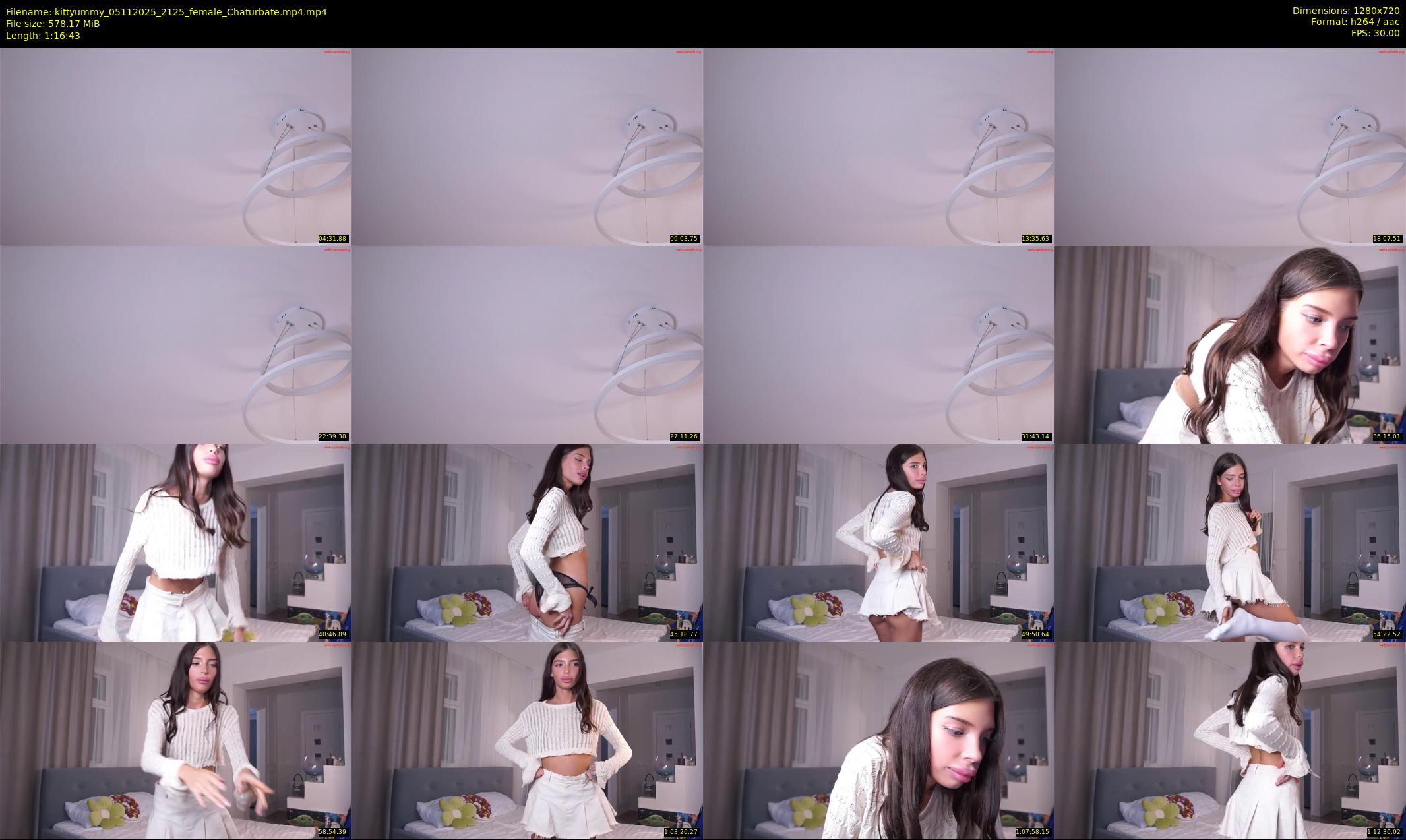 kittyummy — 77 minute Chaturbate female cam show recording, 720p, Nov 5, 2025