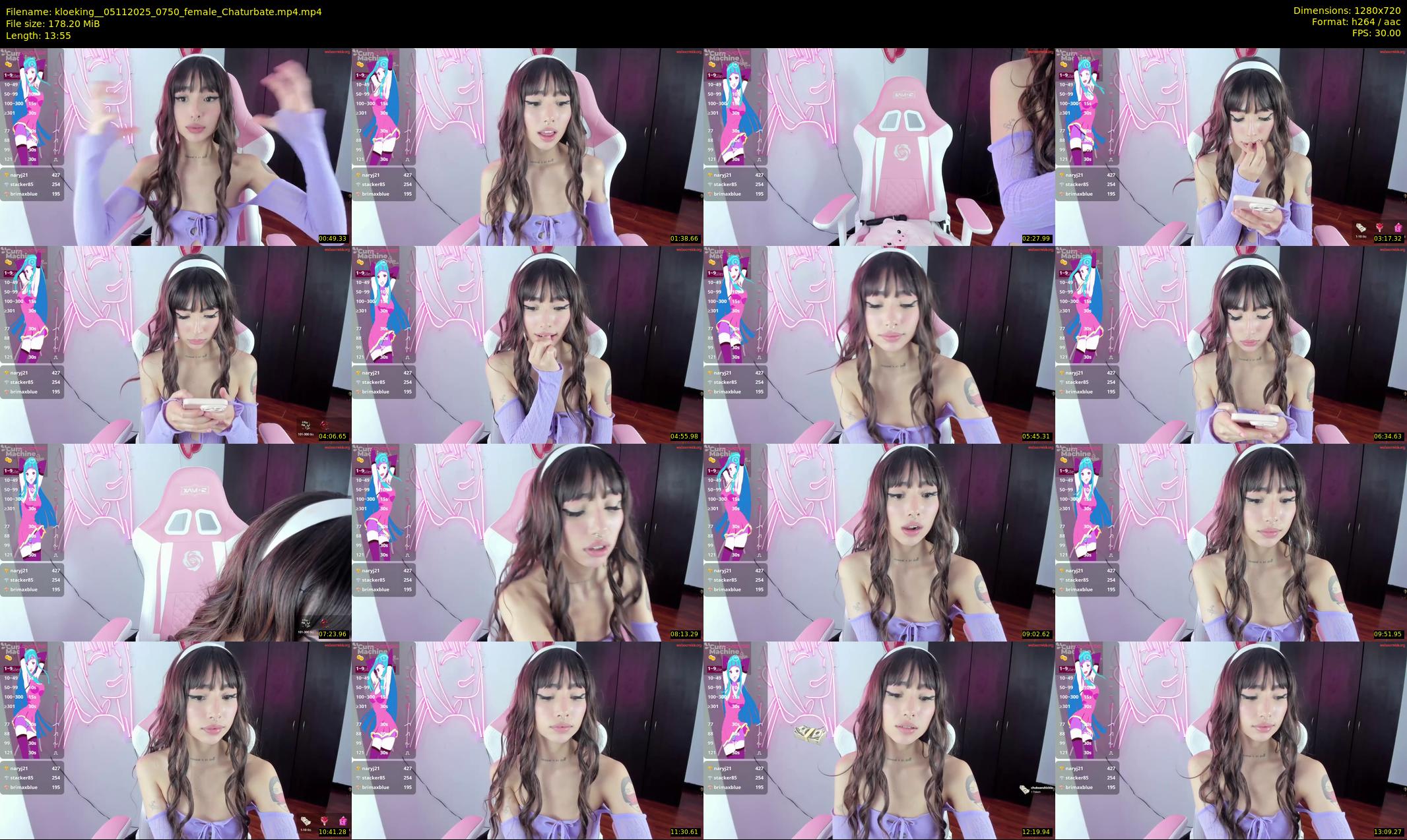 kloeking_ — 14 minute Chaturbate female cam show recording, 720p, Nov 5, 2025