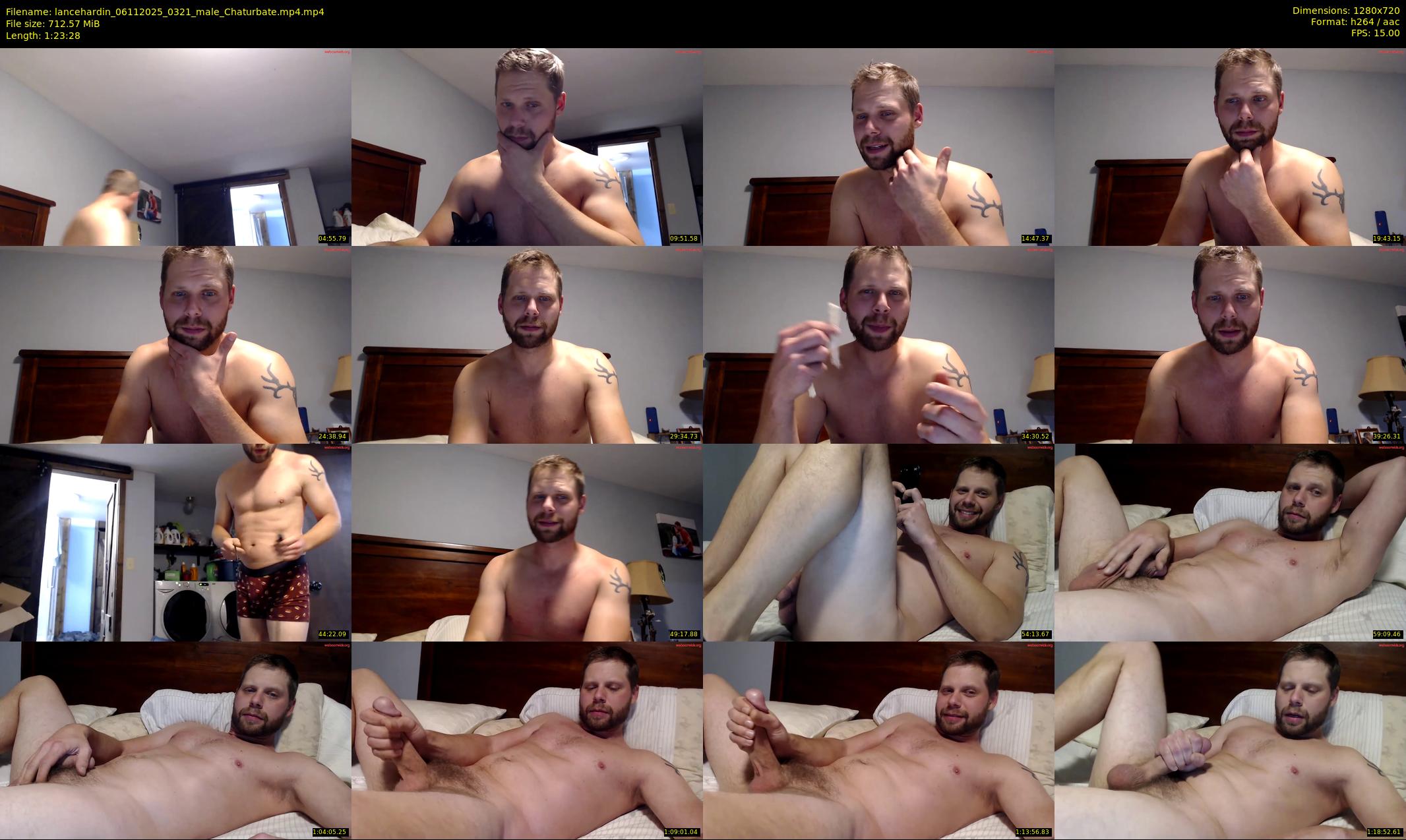 lancehardin — 84 minute Chaturbate male cam show recording, 720p, Nov 6, 2025
