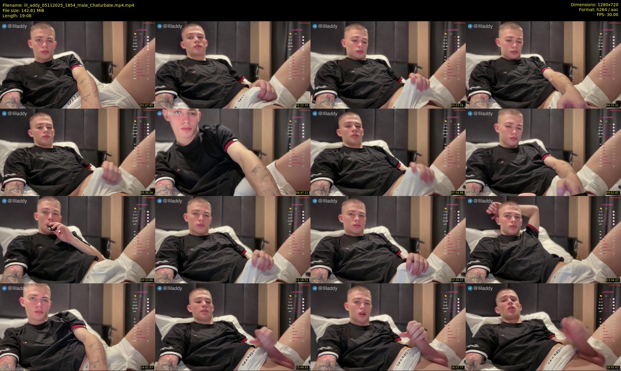 lil_addy — 20 minute Chaturbate male cam show recording, 720p, Nov 5, 2025