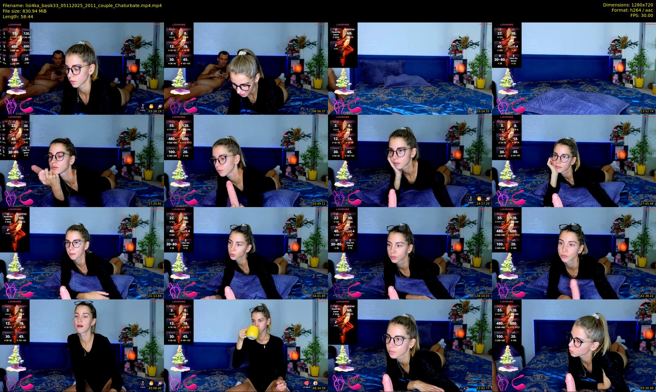 lisi4ka_basik33 — 59 minute Chaturbate couple cam show recording, 720p, Nov 5, 2025