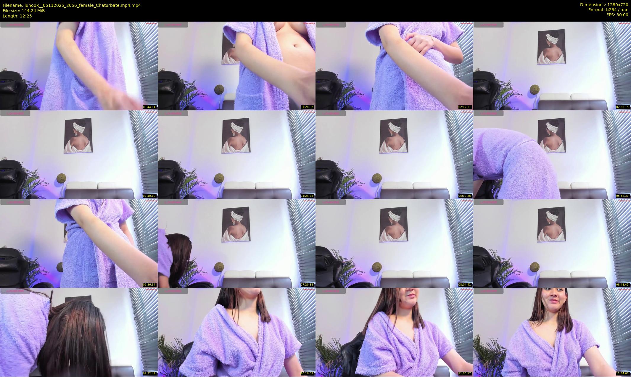 lunoox_ — 13 minute Chaturbate female cam show recording, 720p, Nov 5, 2025