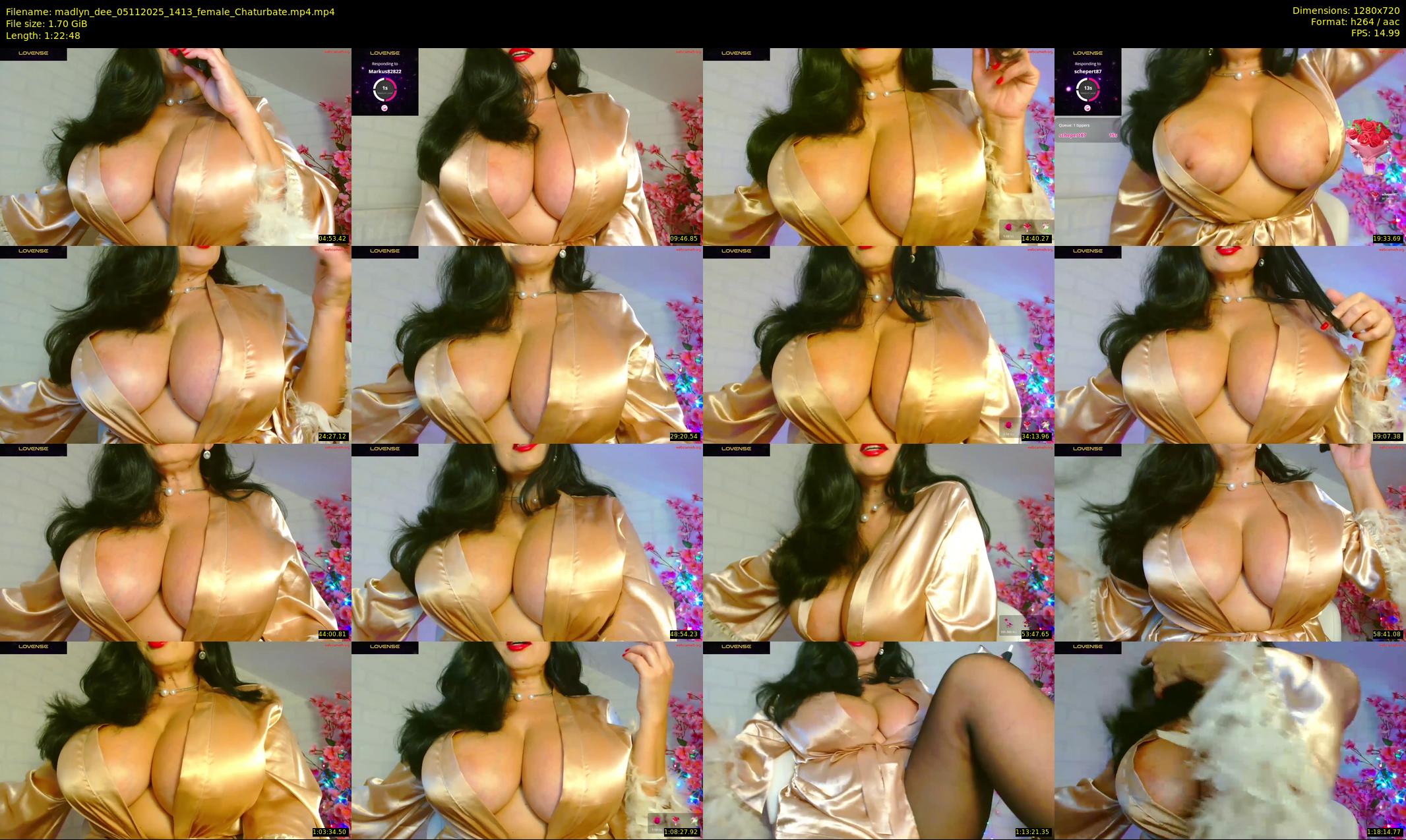 madlyn_dee — 83 minute Chaturbate female cam show recording, 720p, Nov 5, 2025