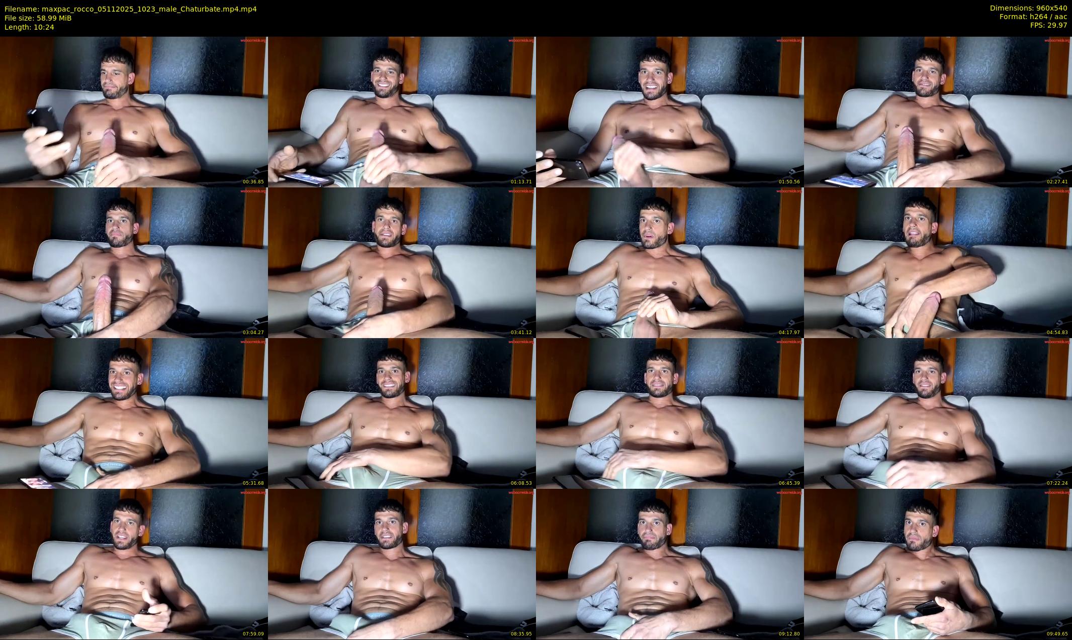 maxpac_rocco — 11 minute Chaturbate male cam show recording, 480p, Nov 5, 2025