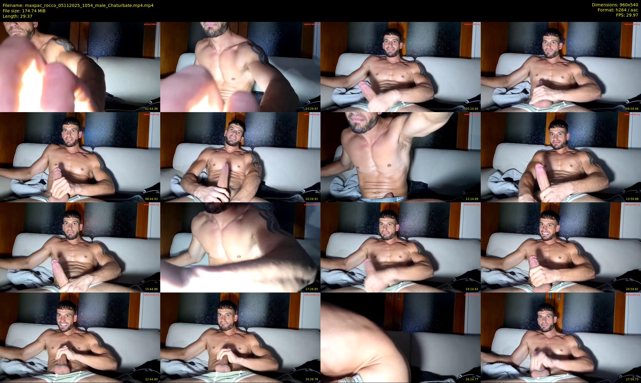 maxpac_rocco — 30 minute Chaturbate male cam show recording, 480p, Nov 5, 2025