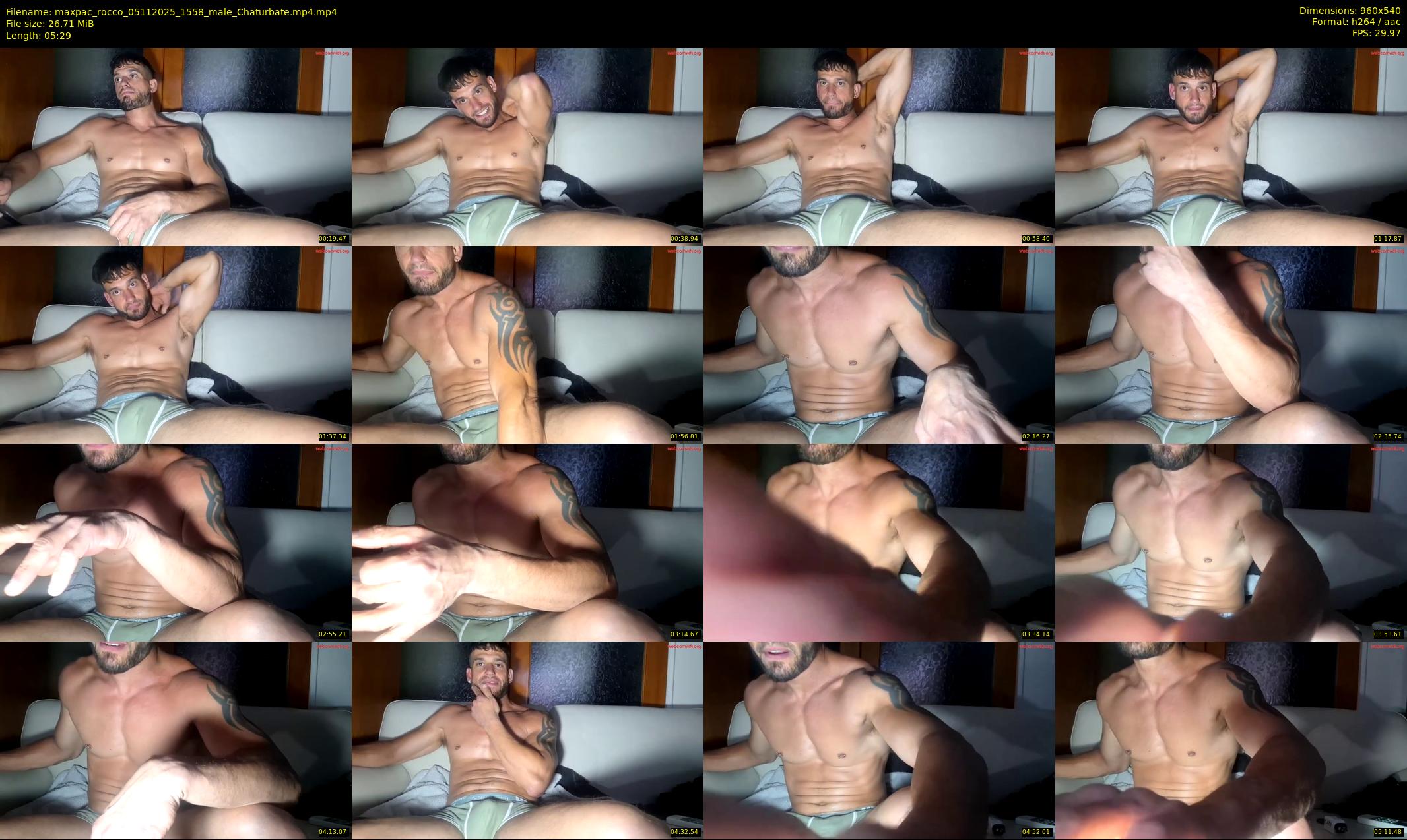 maxpac_rocco — 6 minute Chaturbate male cam show recording, 480p, Nov 5, 2025
