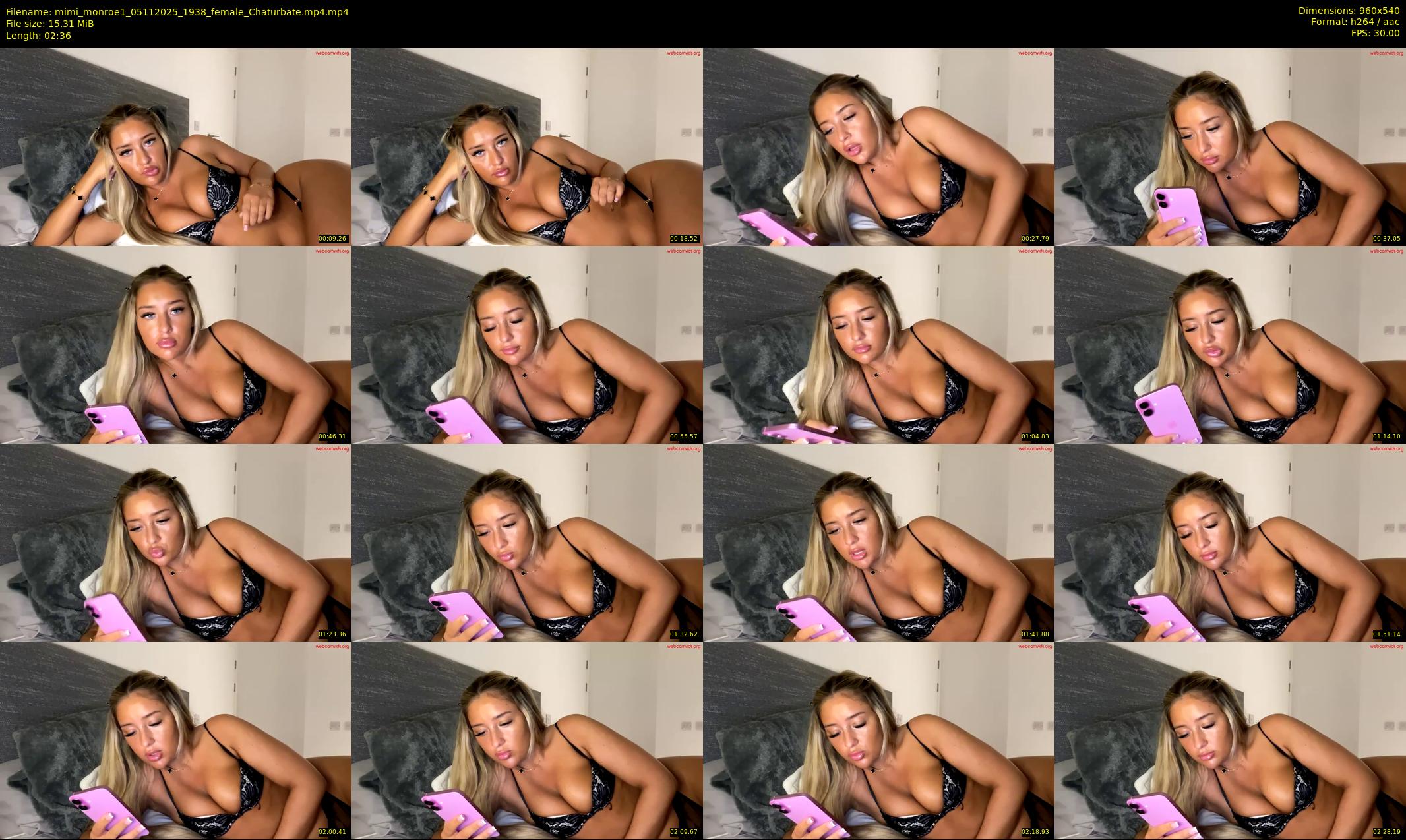 mimi_monroe1 — 3 minute Chaturbate female cam show recording, 480p, Nov 5, 2025