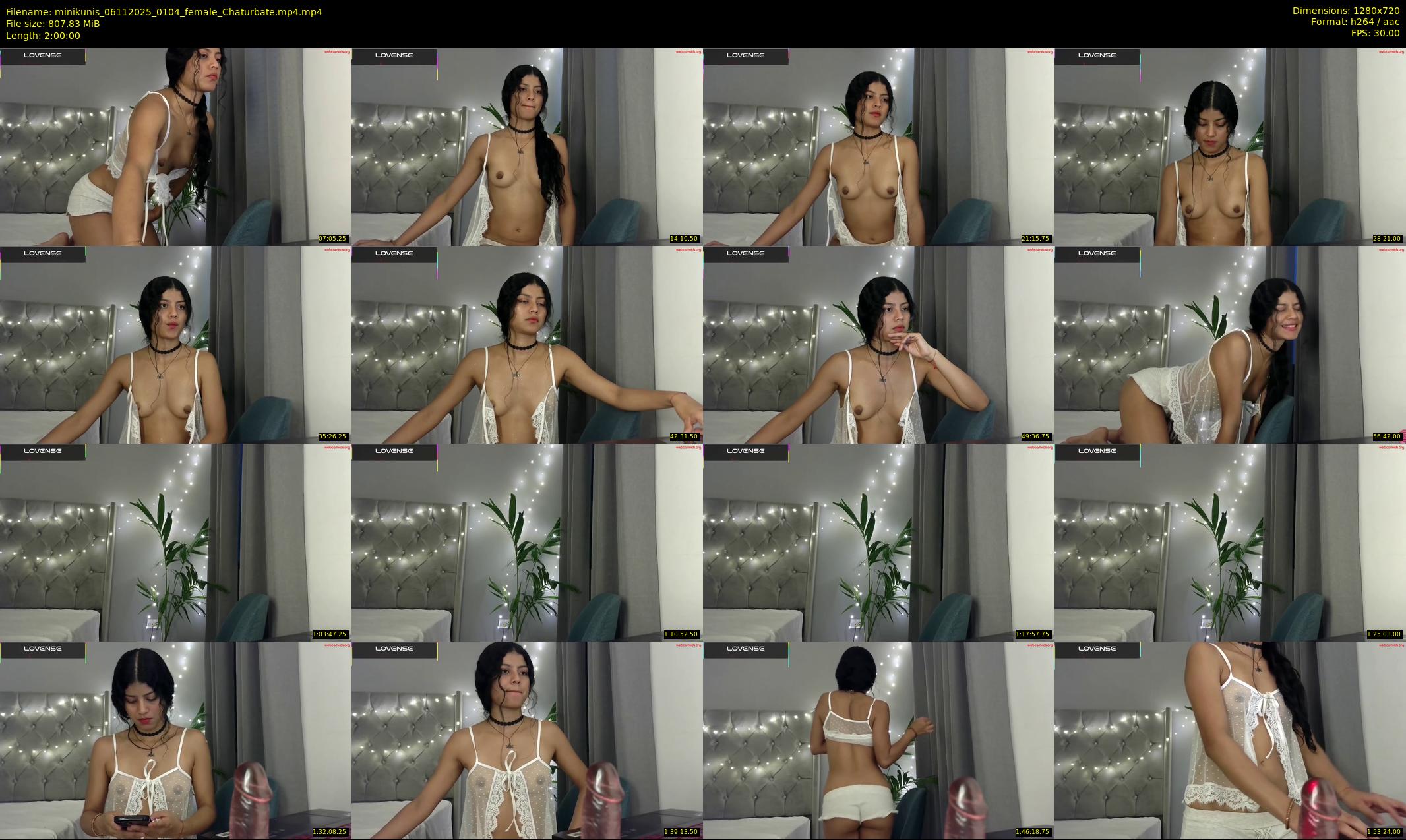 minikunis — 120 minute Chaturbate couple cam show recording, 720p, Nov 6, 2025
