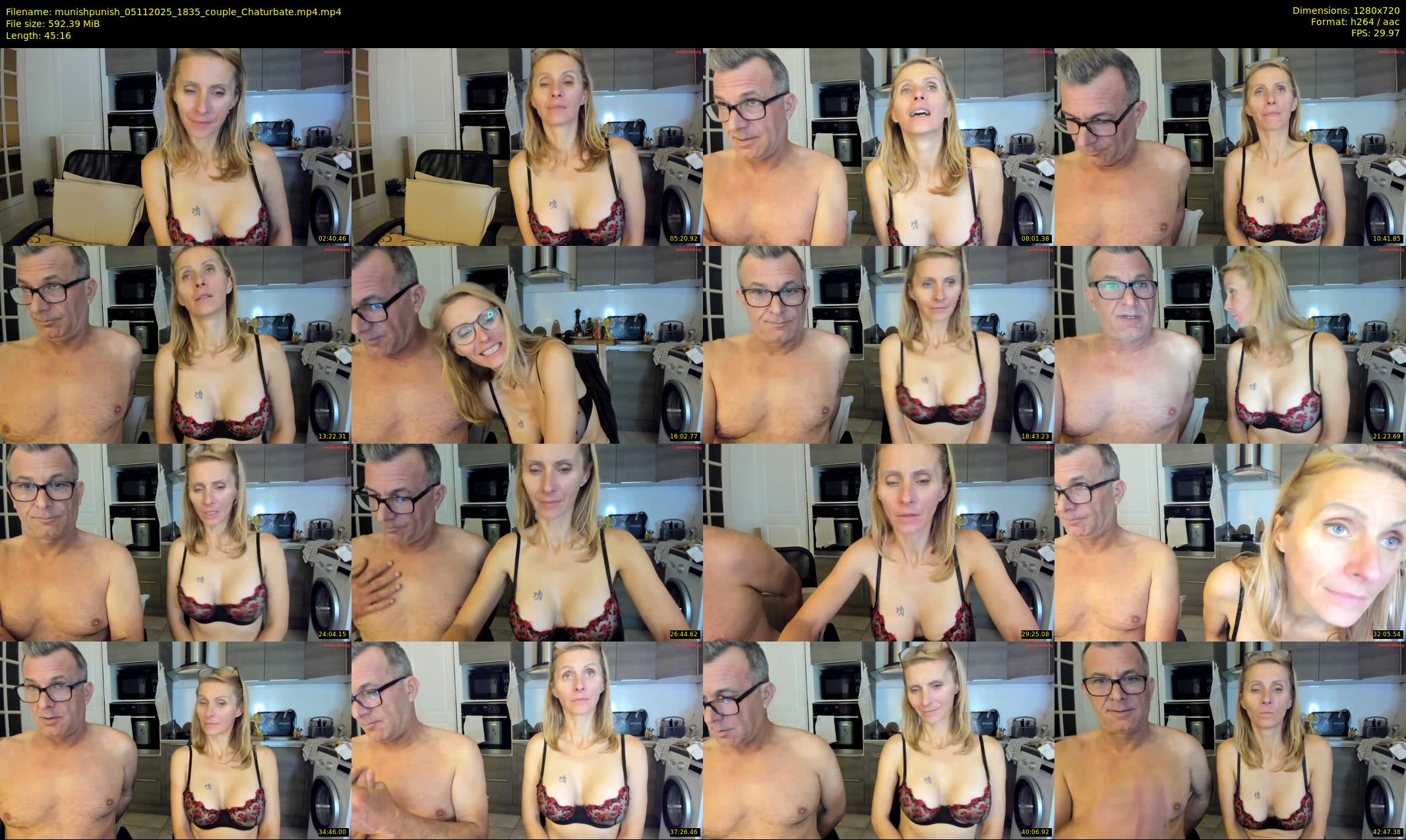 munishpunish — 46 minute Chaturbate couple cam show recording, 720p, Nov 5, 2025