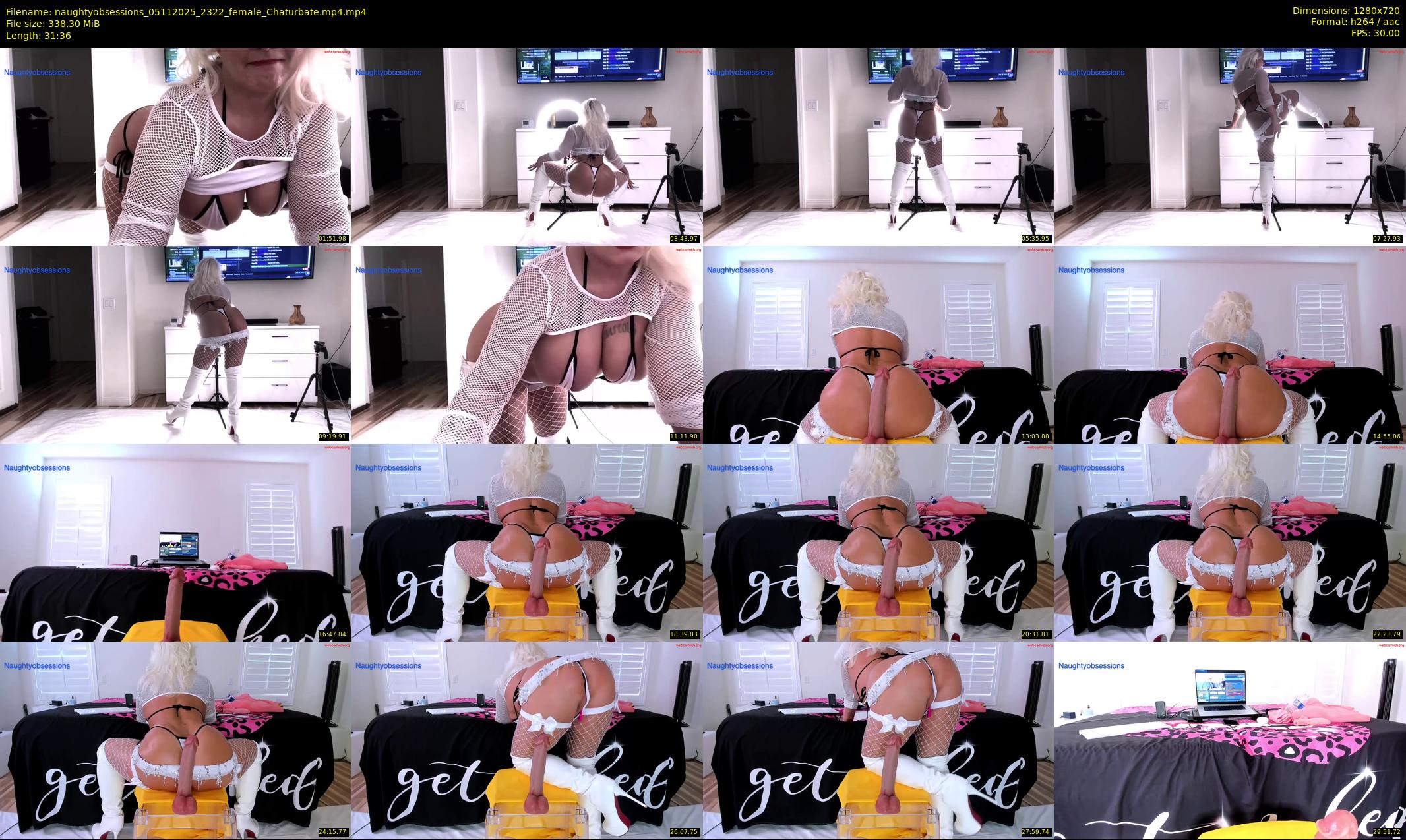 naughtyobsessions — 32 minute Chaturbate female cam show recording, 720p, Nov 5, 2025