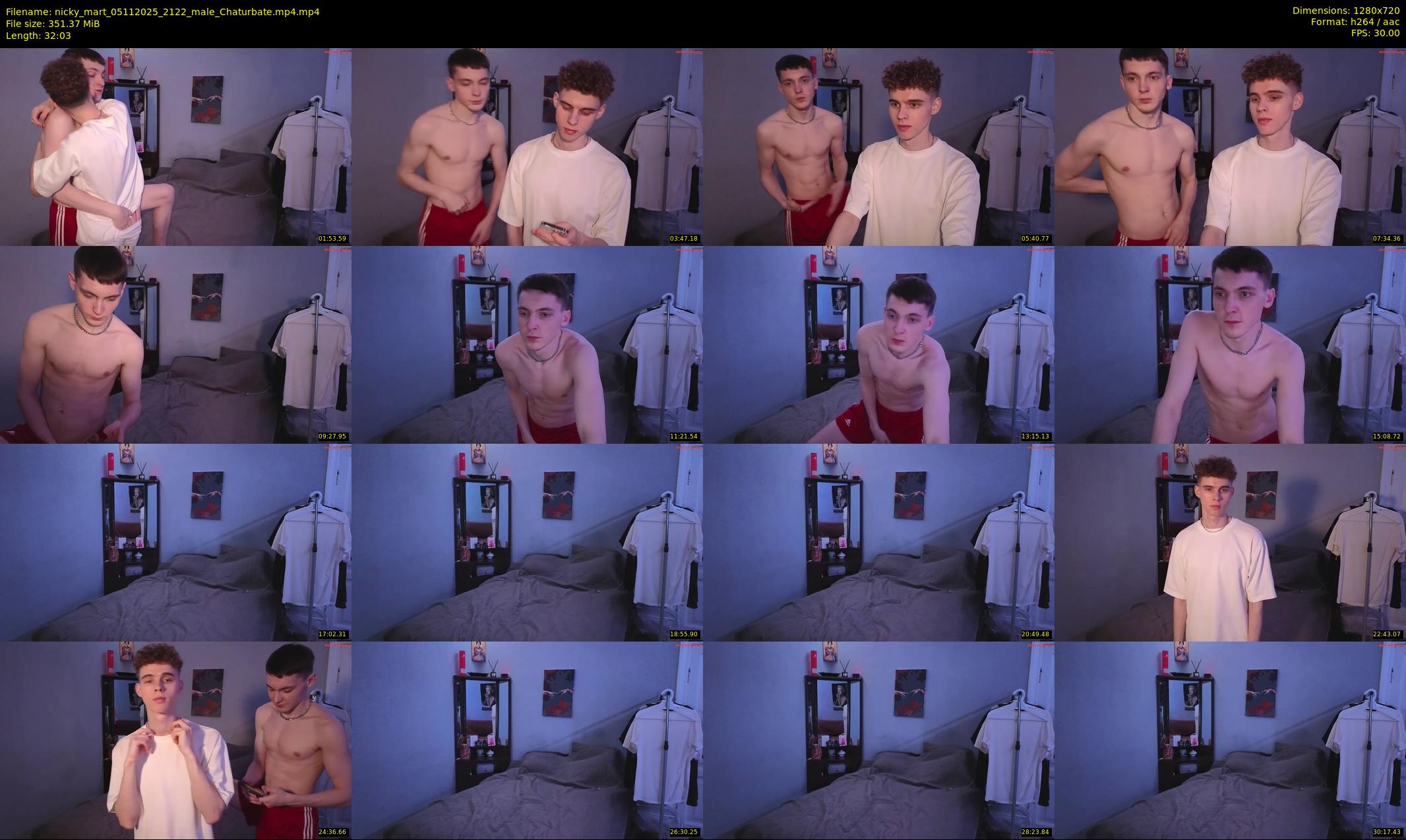 nicky_mart — 33 minute Chaturbate male cam show recording, 720p, Nov 5, 2025