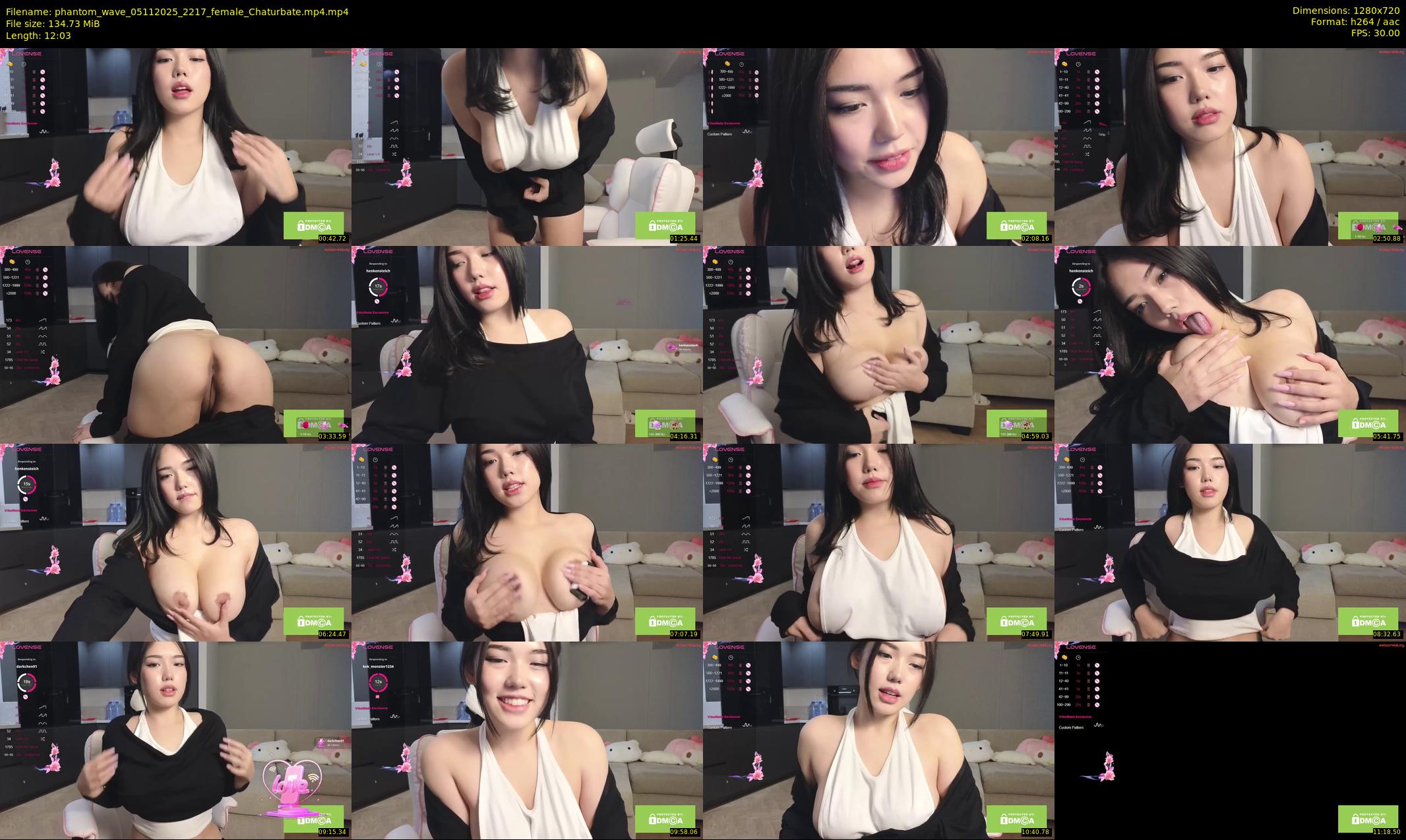 phantom_wave — 13 minute Chaturbate female cam show recording, 720p, Nov 5, 2025