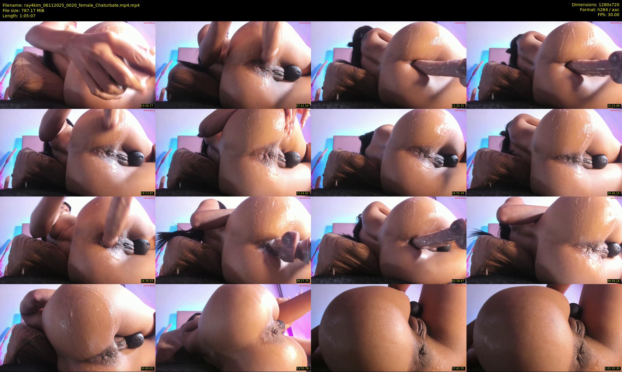 ray4kim — 66 minute Chaturbate couple cam show recording, 720p, Nov 6, 2025
