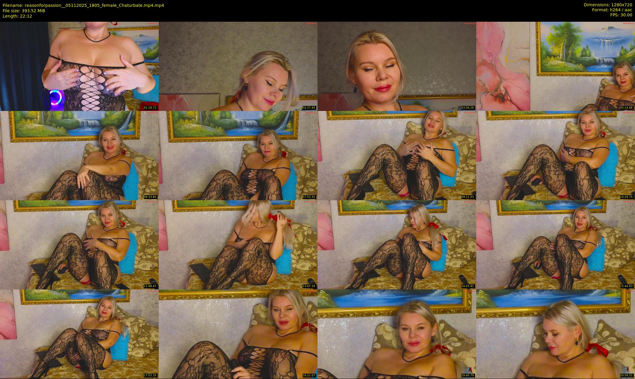 reasonforpassion_ — 23 minute Chaturbate female cam show recording, 720p, Nov 5, 2025