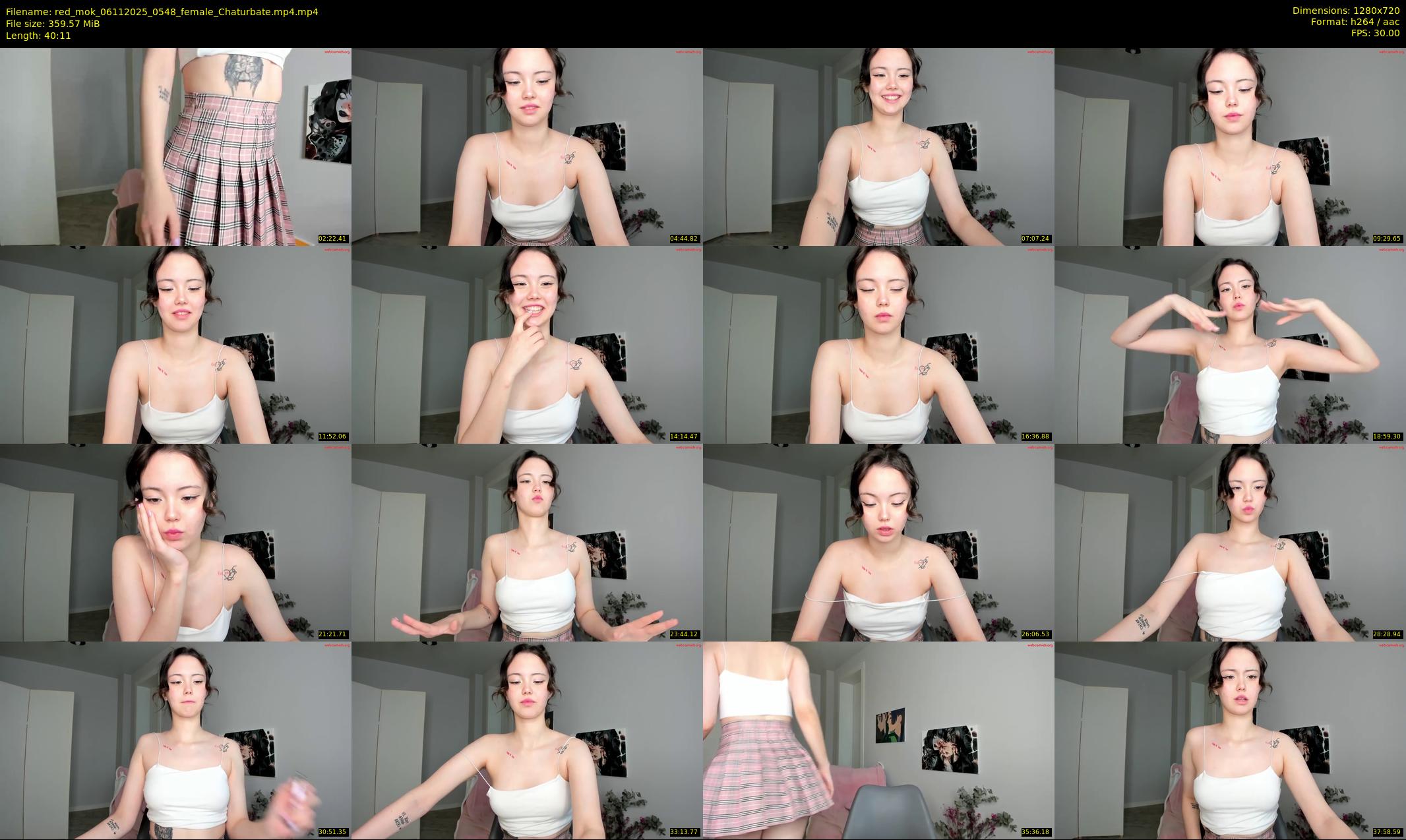 red_mok — 41 minute Chaturbate female cam show recording, 720p, Nov 6, 2025