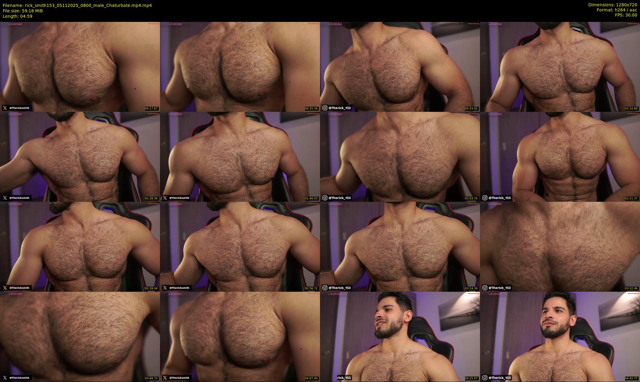 rick_smith153 — 5 minute Chaturbate male cam show recording, 720p, Nov 5, 2025