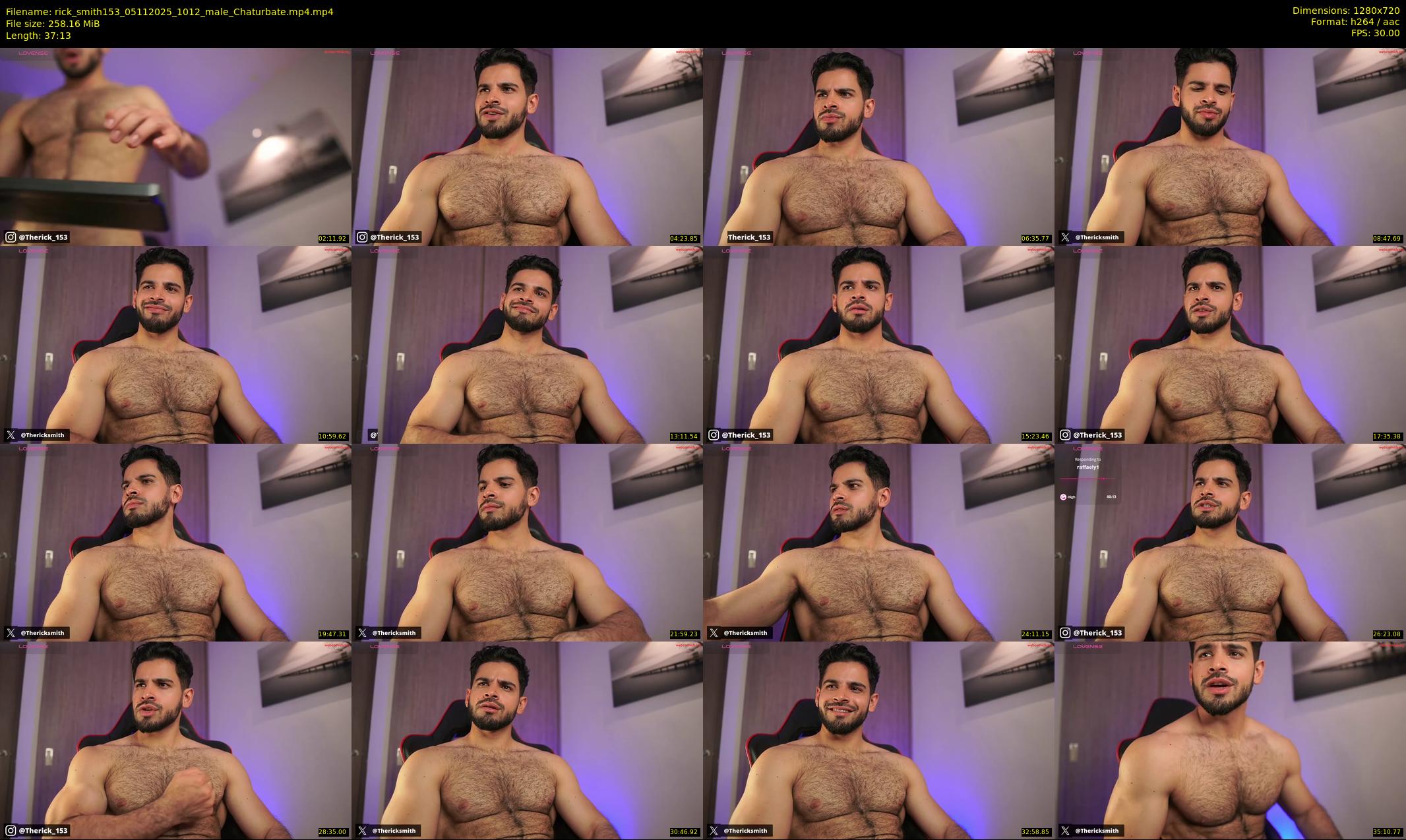 rick_smith153 — 38 minute Chaturbate male cam show recording, 720p, Nov 5, 2025