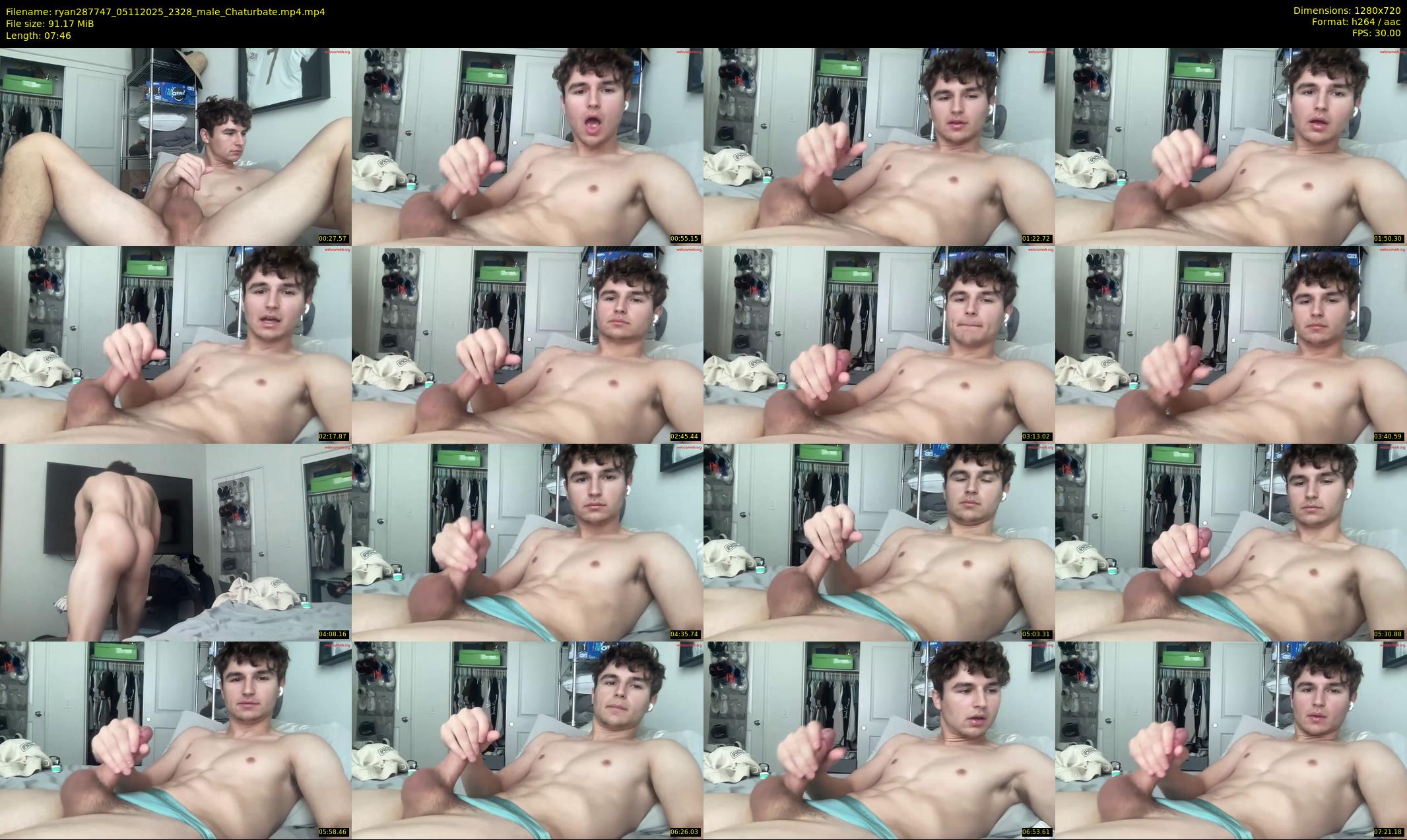 ryan287747 — 8 minute Chaturbate male cam show recording, 720p, Nov 5, 2025