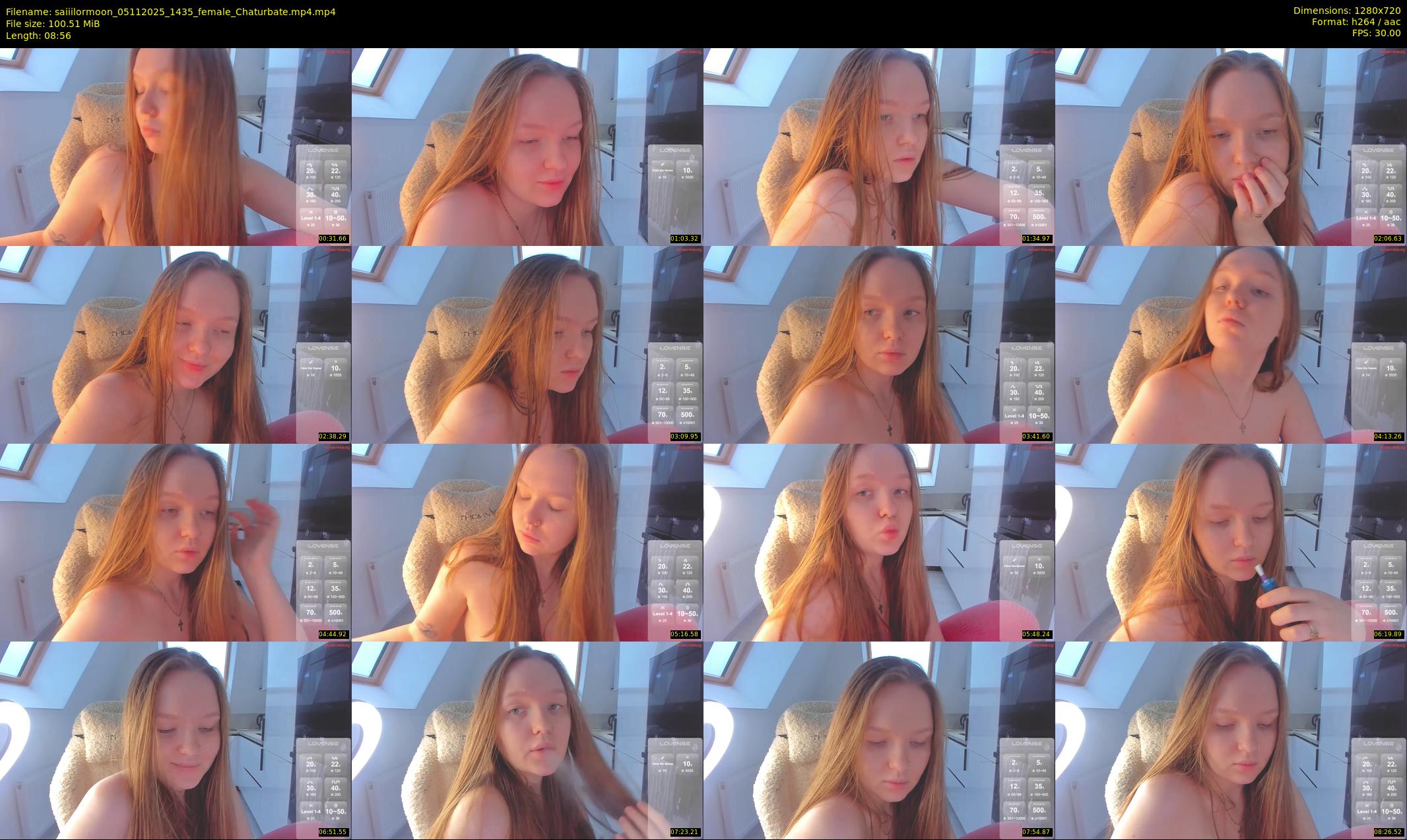 saiiilormoon — 9 minute Chaturbate female cam show recording, 720p, Nov 5, 2025