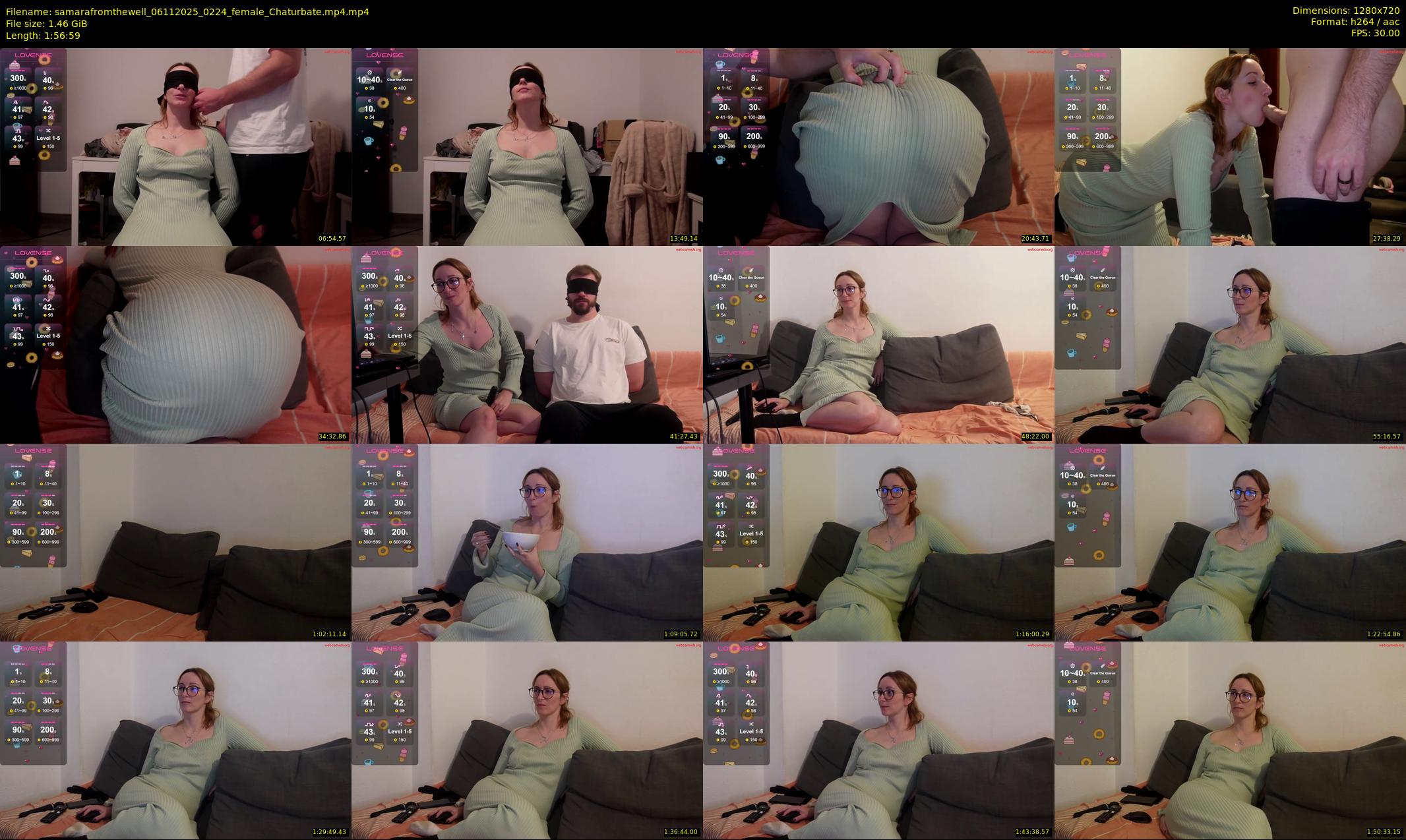 samarafromthewell — 117 minute Chaturbate female cam show recording, 720p, Nov 6, 2025