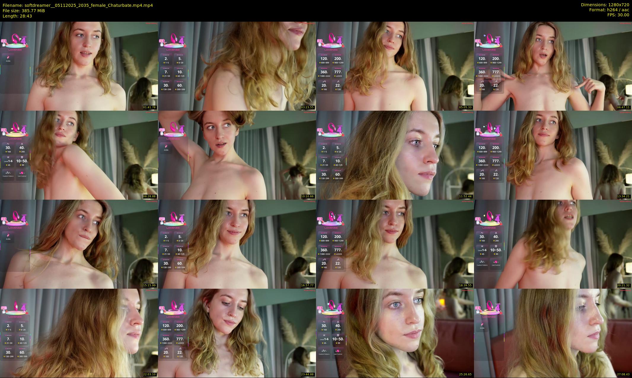 softdreamer_ — 29 minute Chaturbate female cam show recording, 720p, Nov 5, 2025