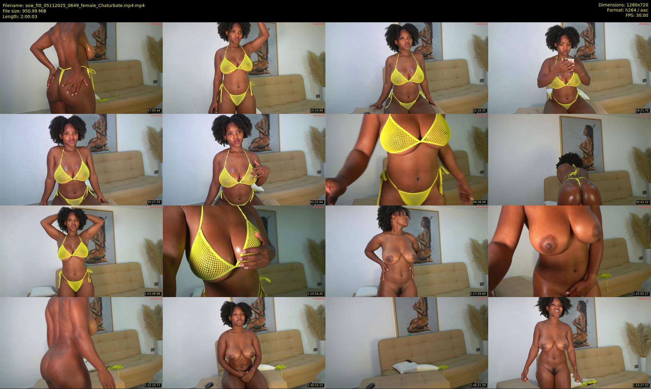 sow_fitt — 121 minute Chaturbate female cam show recording, 720p, Nov 5, 2025