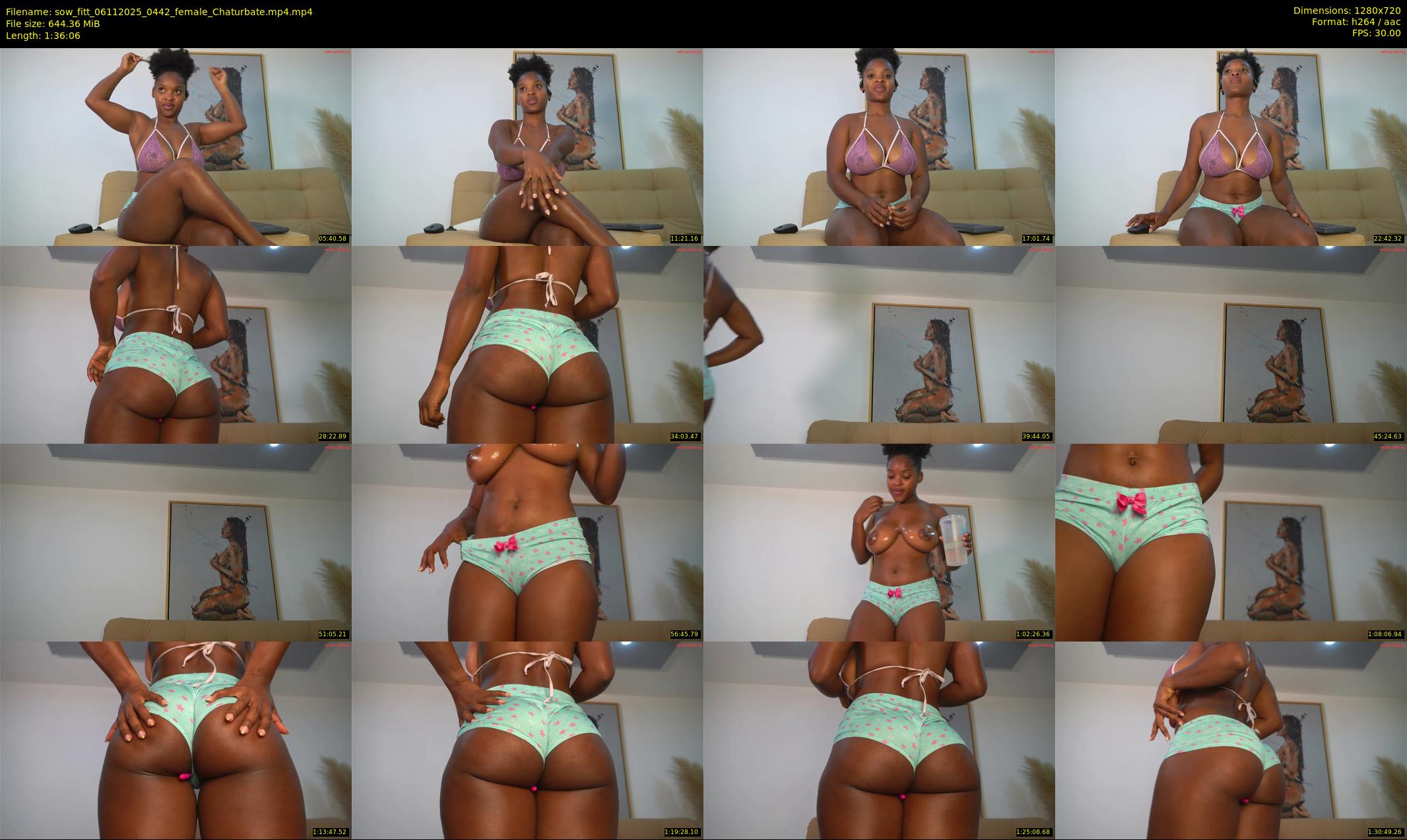sow_fitt — 97 minute Chaturbate female cam show recording, 720p, Nov 6, 2025