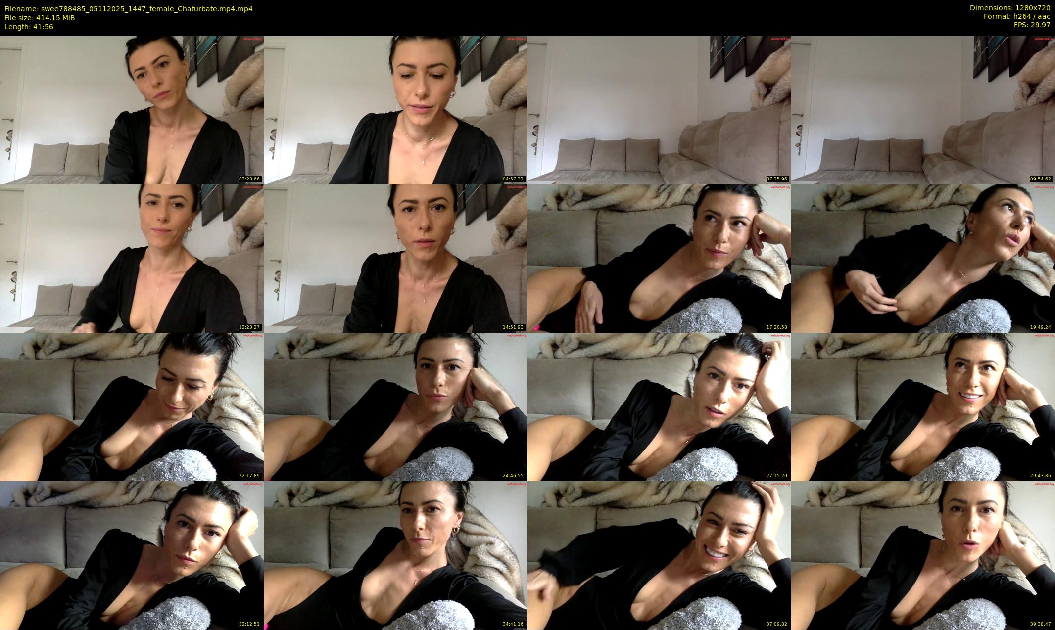 swee788485 — 42 minute Chaturbate female cam show recording, 720p, Nov 5, 2025