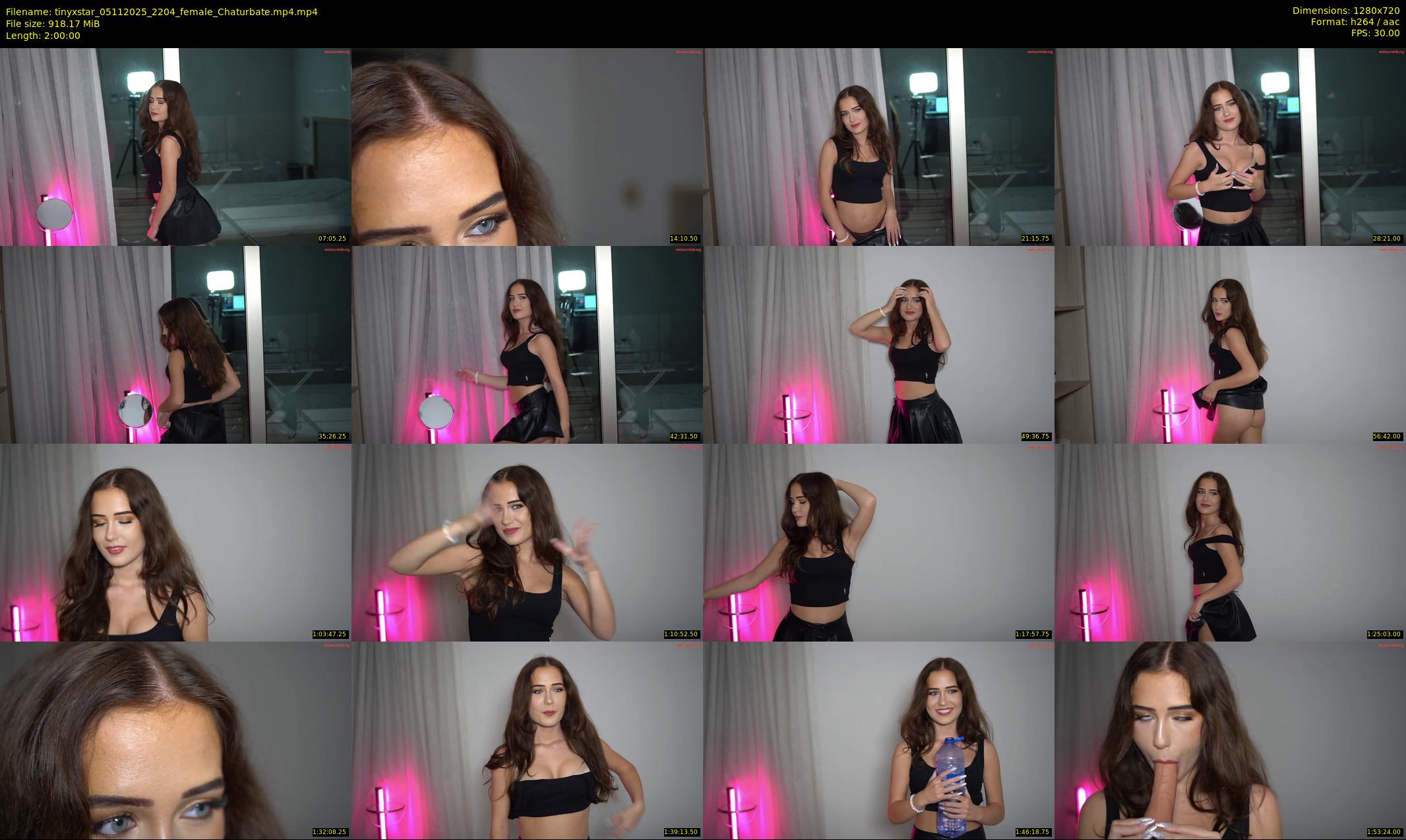tinyxstar — 120 minute Chaturbate female cam show recording, 720p, Nov 5, 2025
