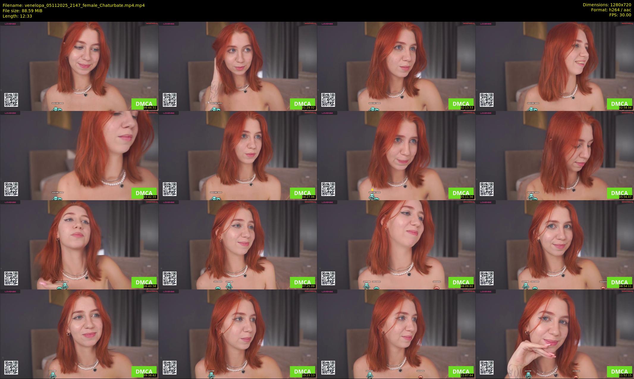 venelopa — 13 minute Chaturbate female cam show recording, 720p, Nov 5, 2025