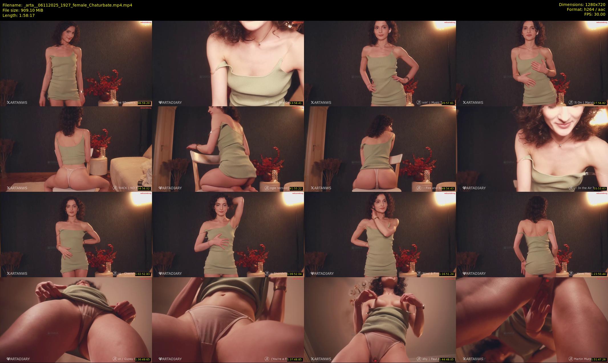 _arta_ — 119 minute Chaturbate female cam show recording, 720p, Nov 6, 2025