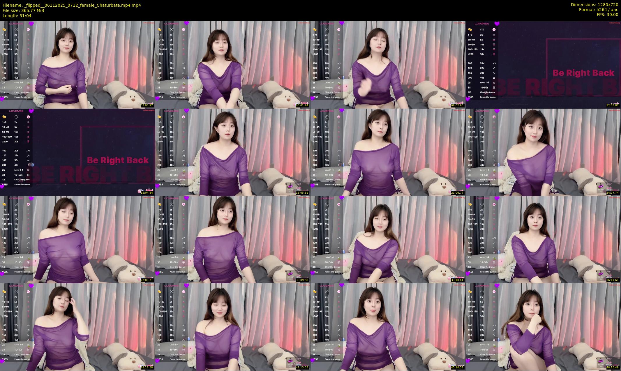 _flipped_ — 52 minute Chaturbate female cam show recording, 720p, Nov 6, 2025