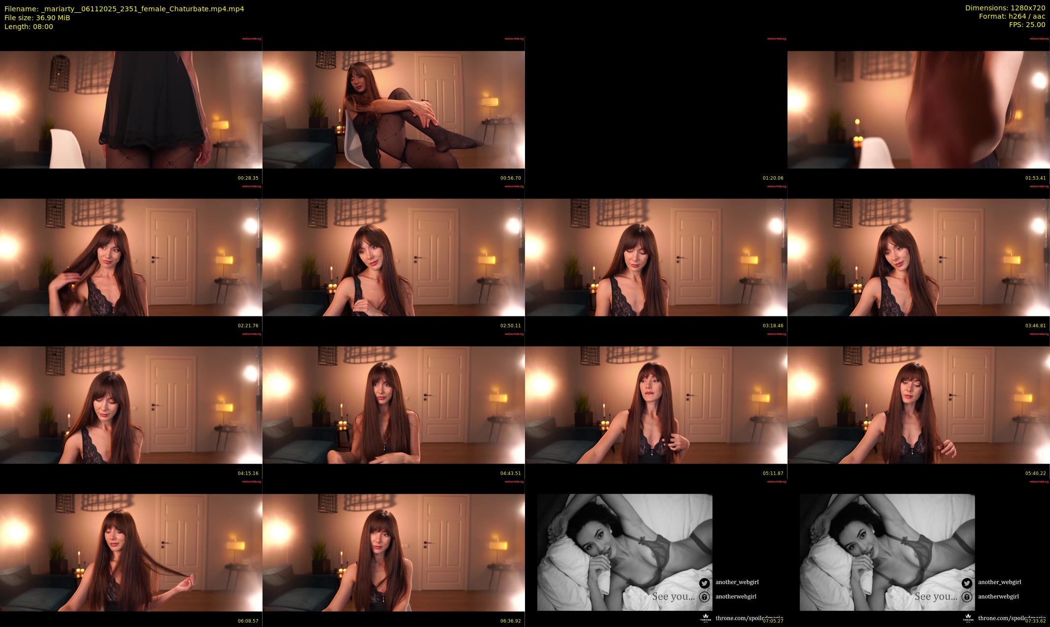 _mariarty_ — 8 minute Chaturbate female cam show recording, 720p, Nov 6, 2025